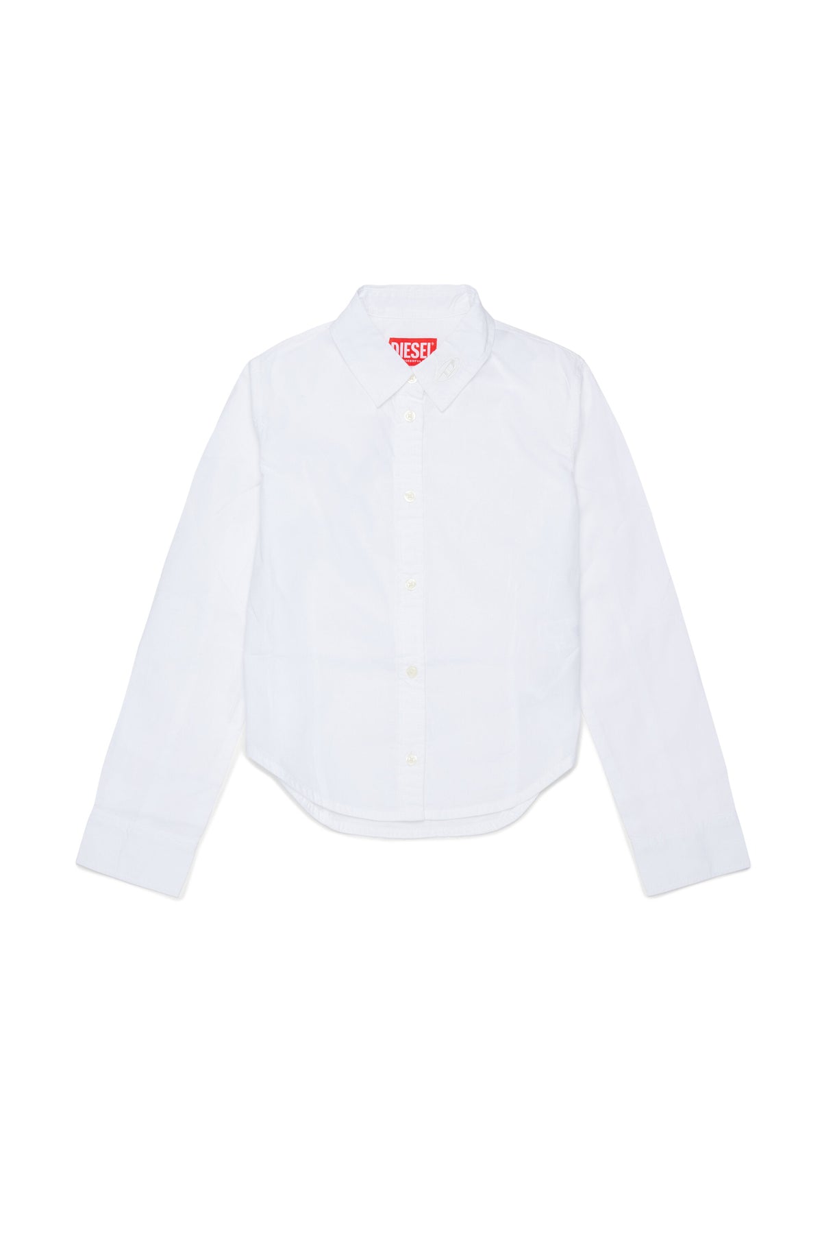 Long-sleeve shirt with logo