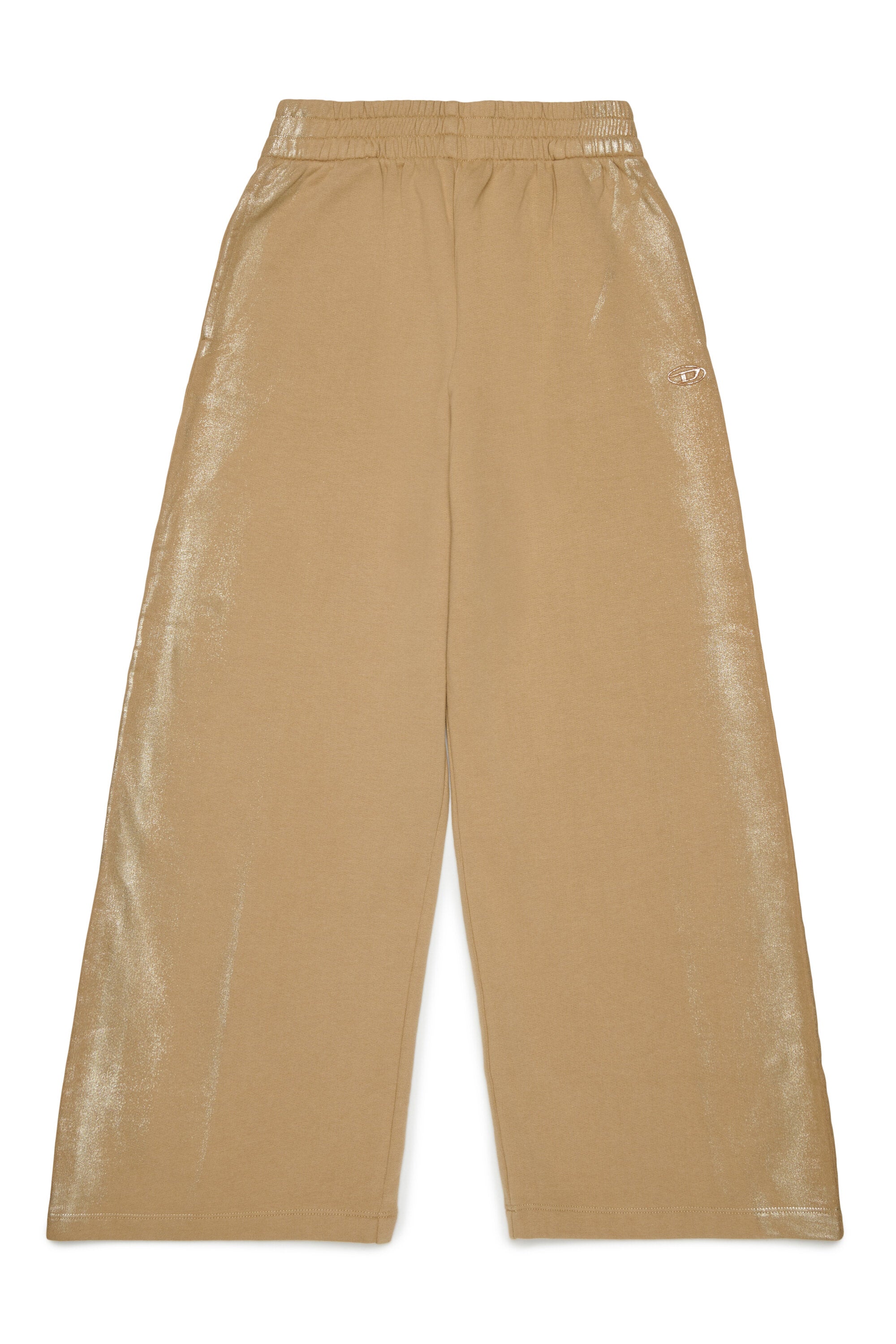 Pantalon en molleton à effet métallisé