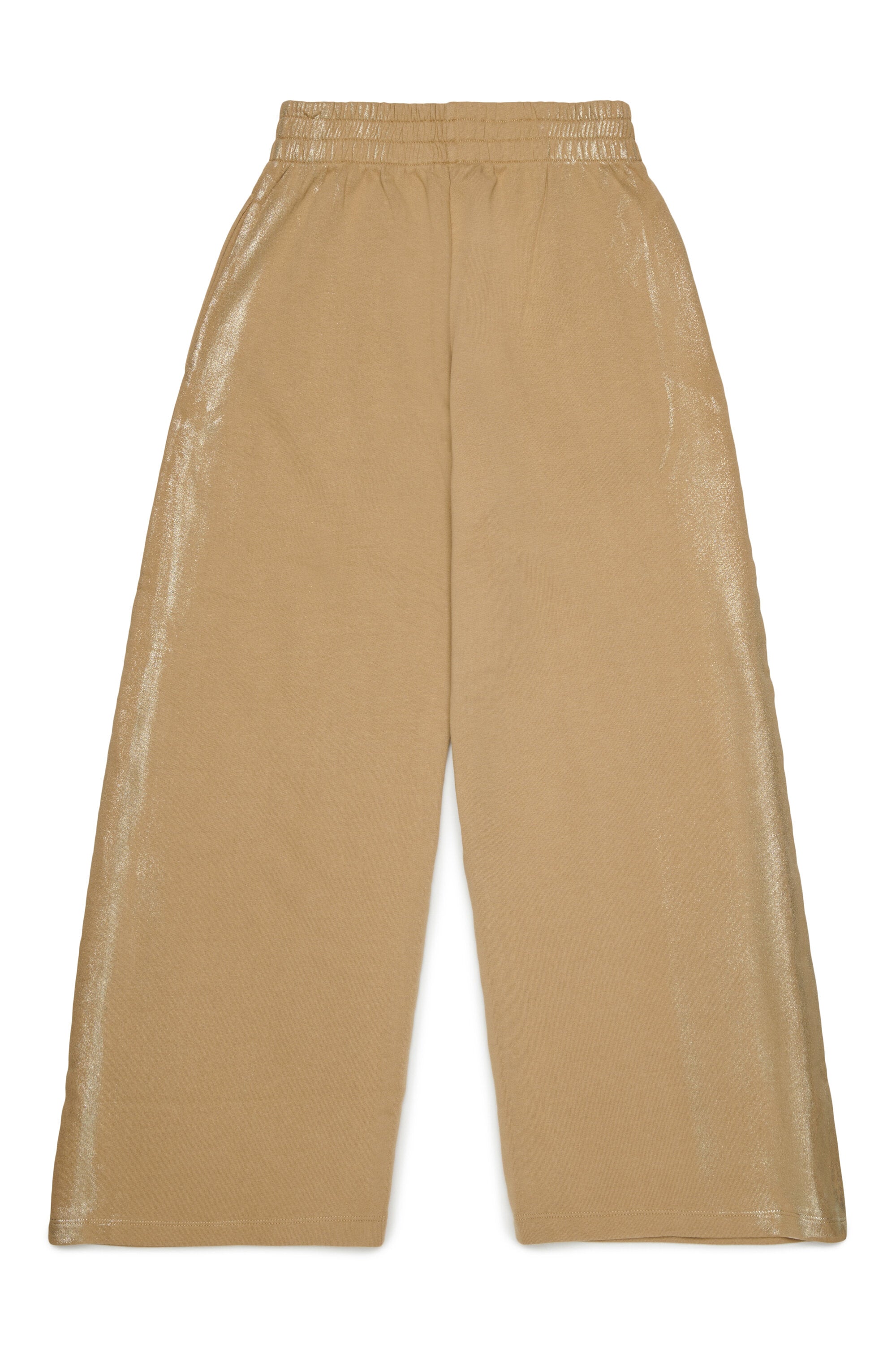 Pantalon en molleton à effet métallisé