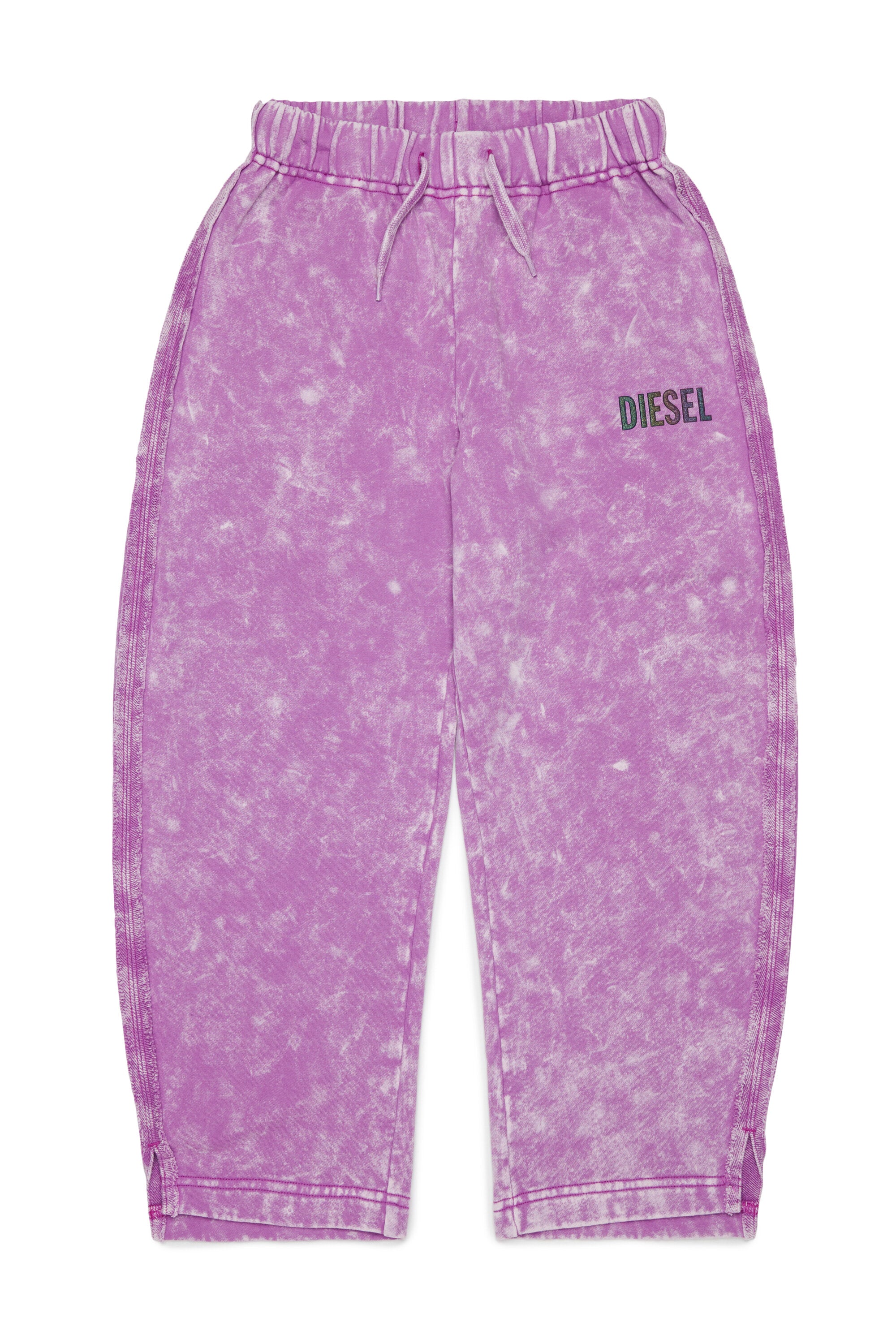 Sweatpants mit Washed-Effekt und Logo
