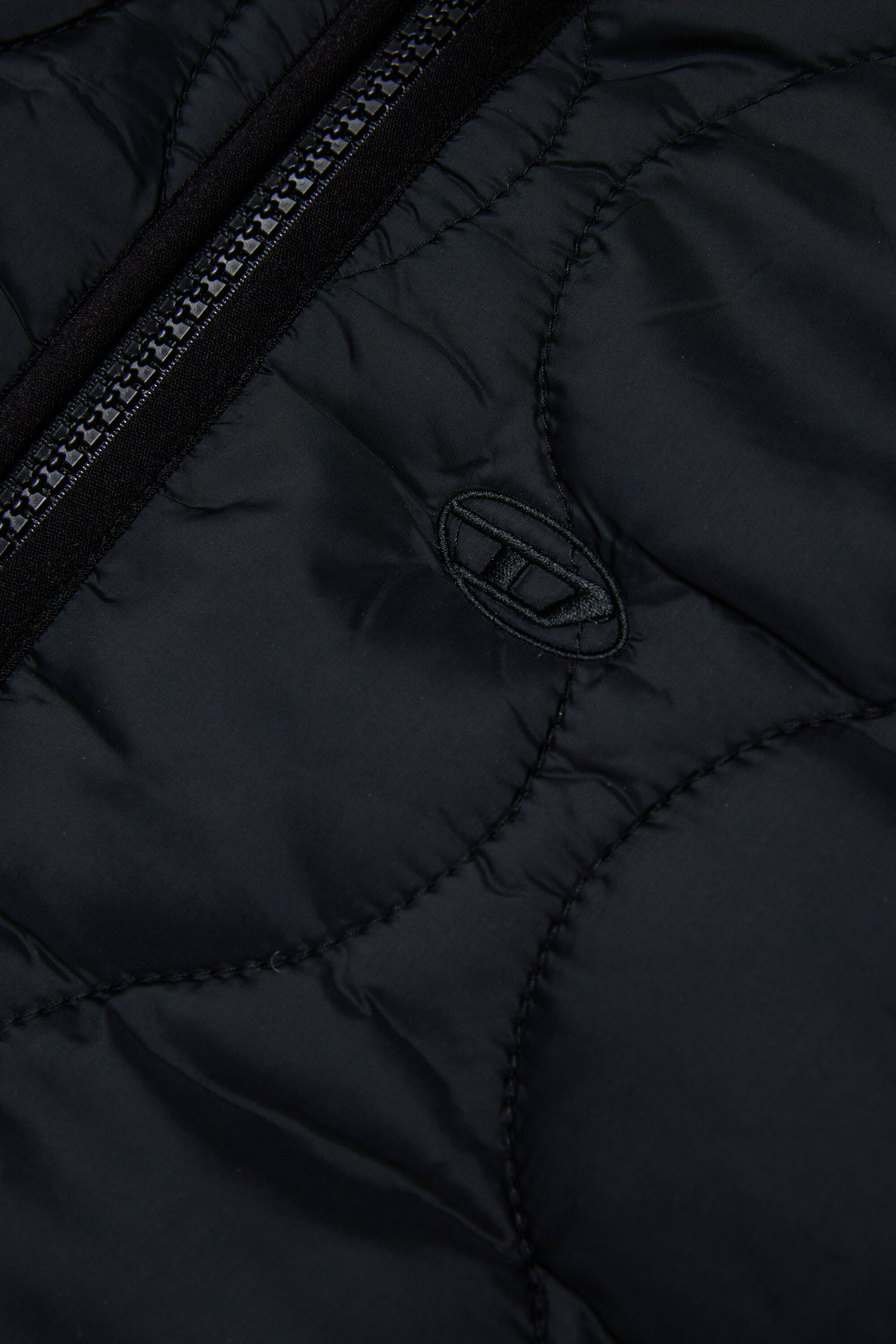 Veste matelassée avec logo imprimé