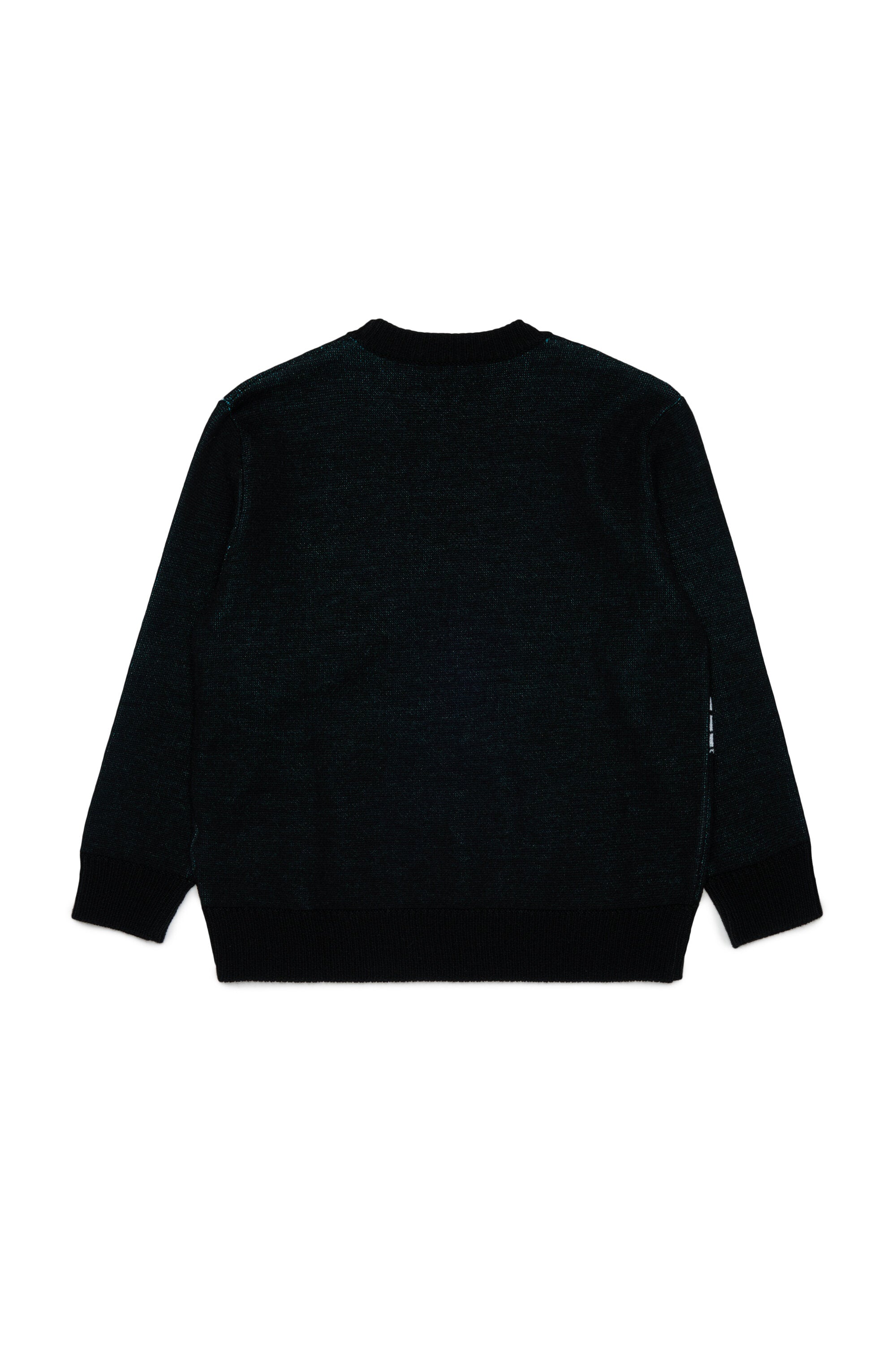 Rundhals-Pullover mit Logo