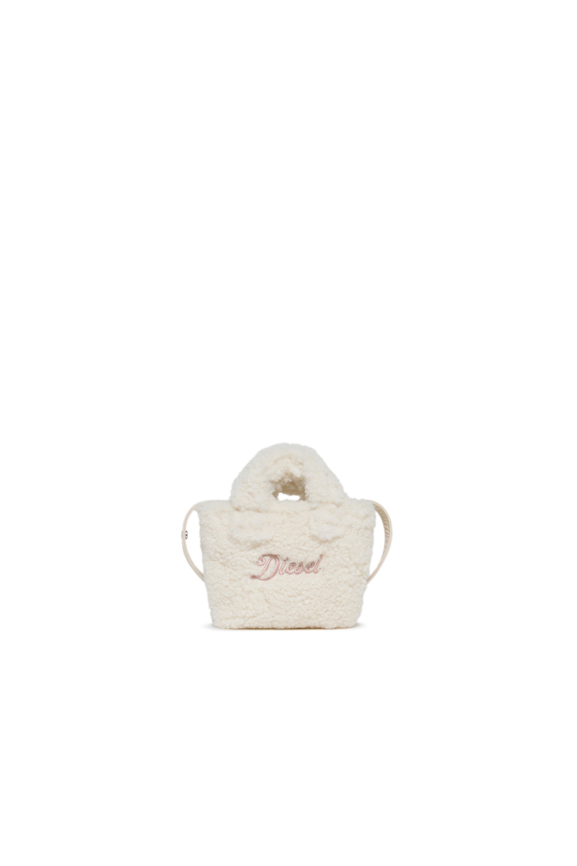 Sac bandoulière en peluche teddy