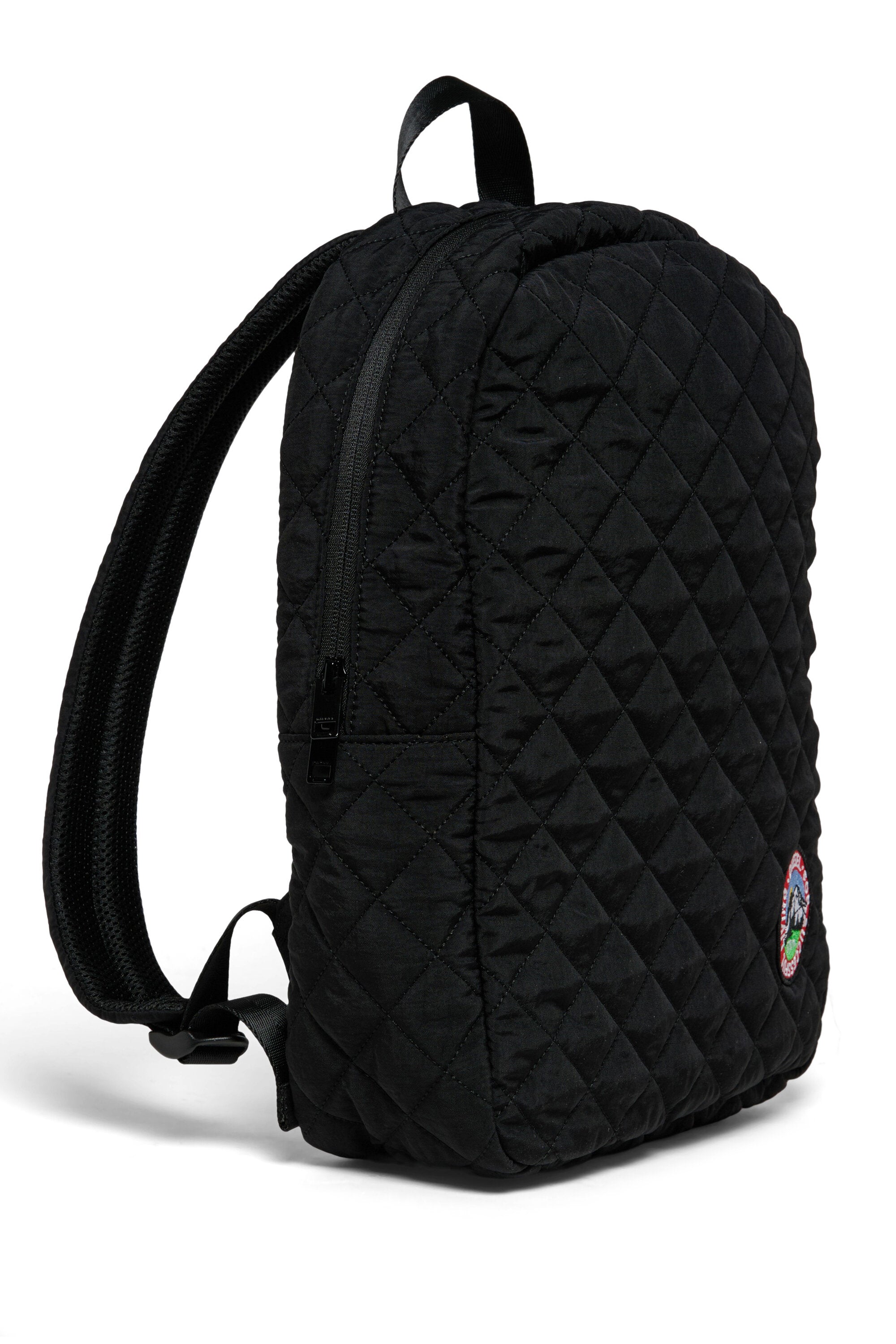 Gestepfter Rucksack mit Logo
