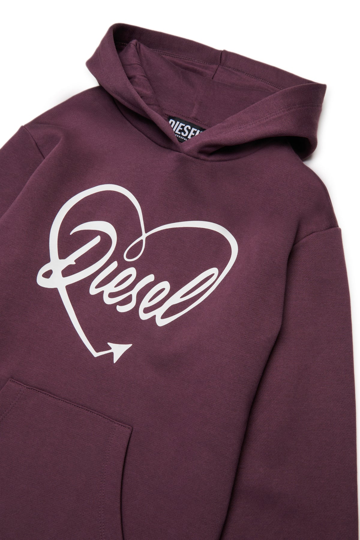 Vestido de felpa con logo