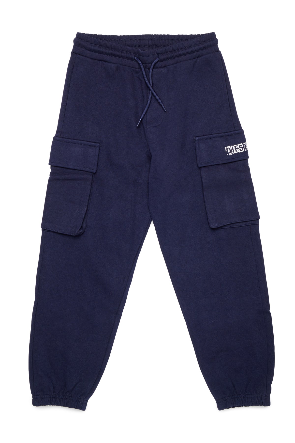 Fleece cargo pants