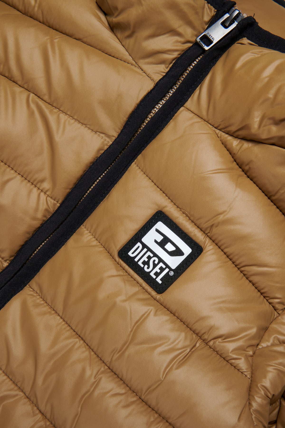 Padded jacket with hood