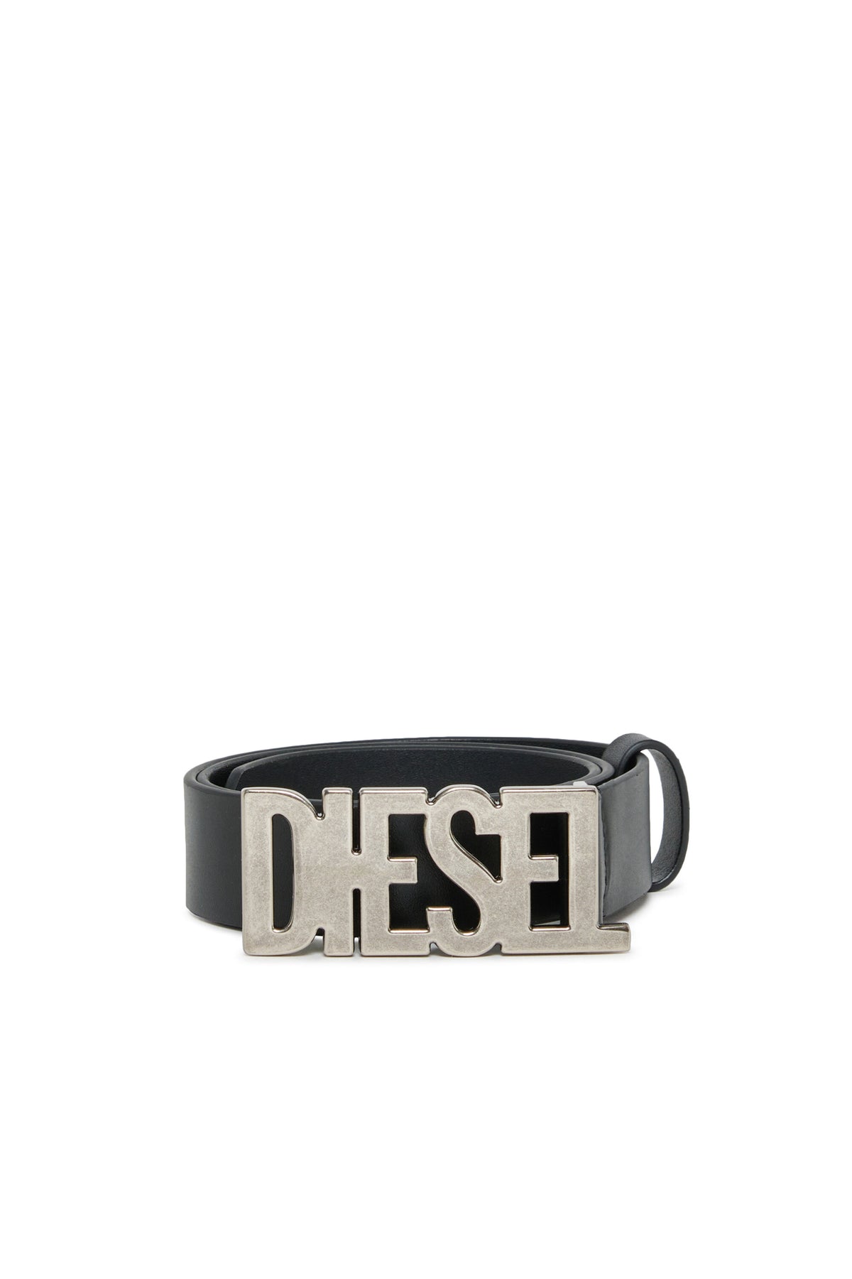 Ceinture avec logo en métal