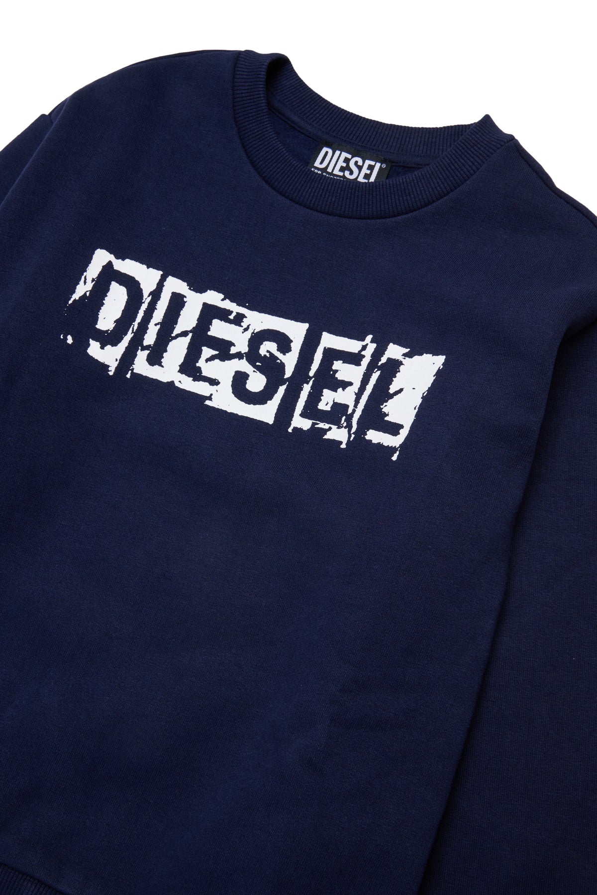 Sweat-shirt col rond avec logo