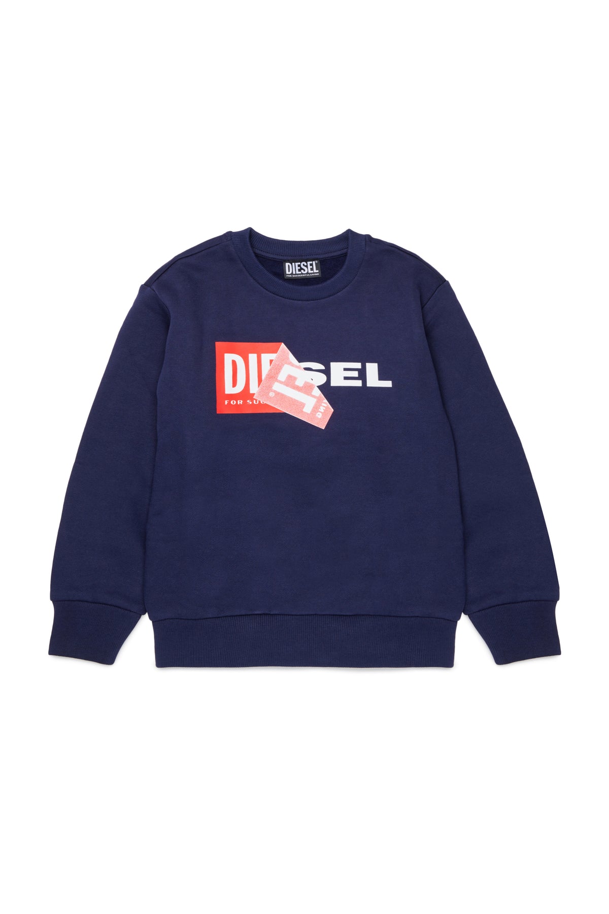 Crew-neck sweatshirt with logo