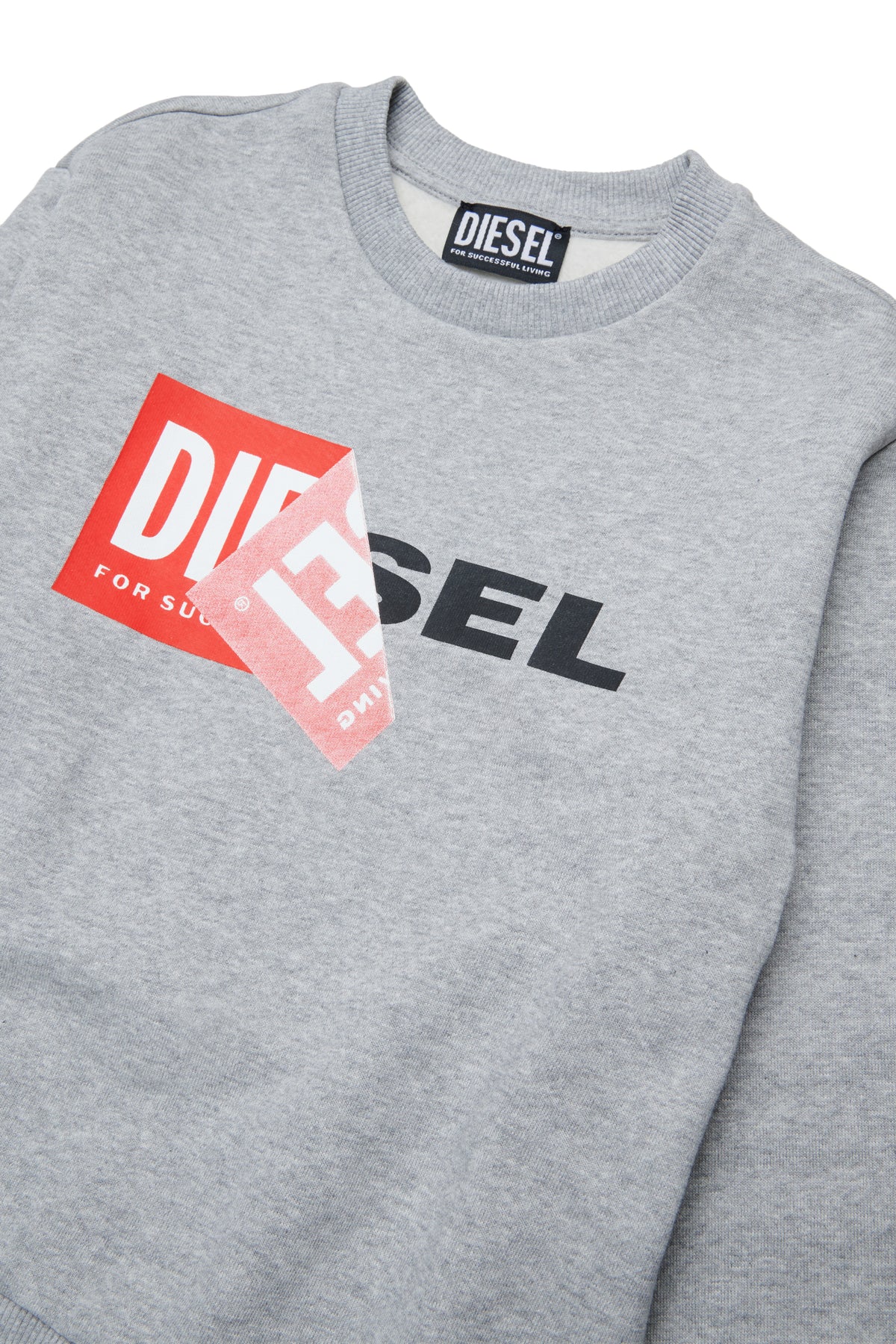 Sweatshirt mit Rundhalsausschnitt und Logo