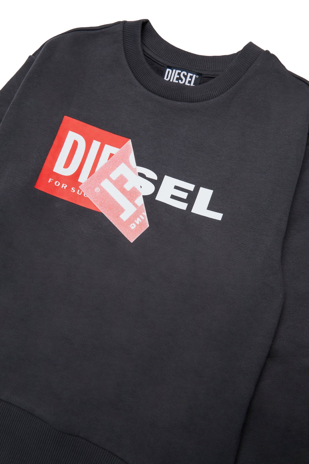 Crew-neck sweatshirt with logo