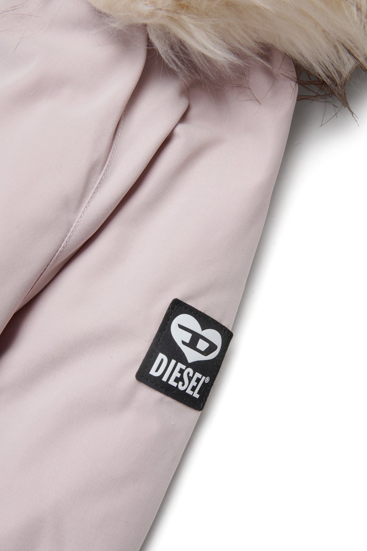 Parka mit aufgedrucktem Logo