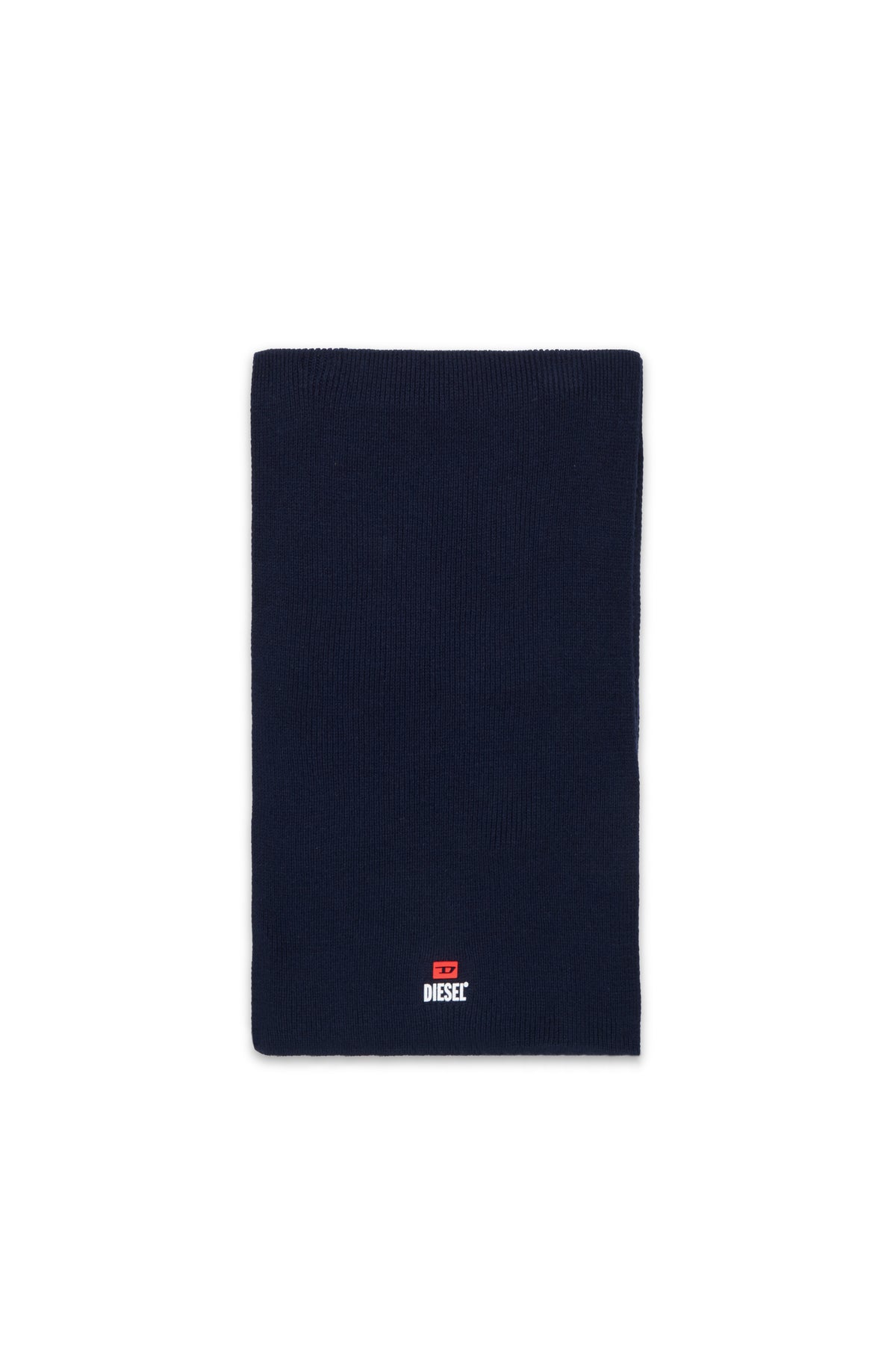 Berretto misto lana e cotone con logo