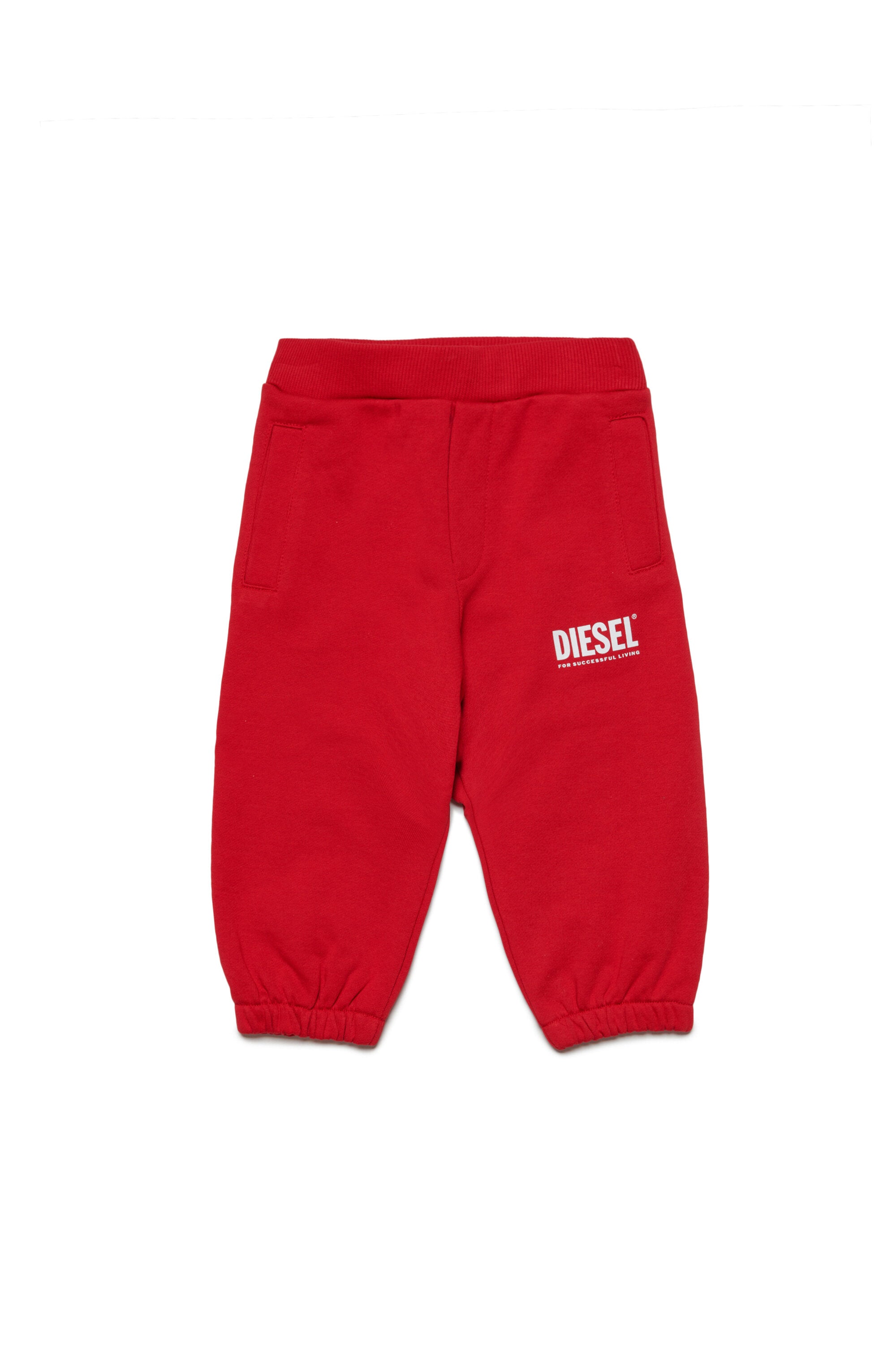 Plush jogger pants in fleece with logo