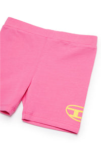Cotton shorts with Oval D logo