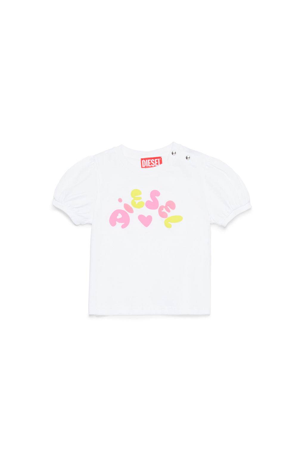 T-shirt with heart graphic