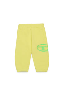 Fleece jogger pants with Oval D logo