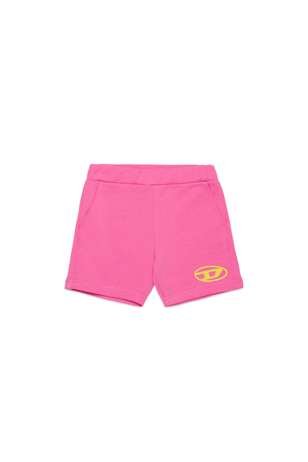 Shorts in felpa con logo Oval D