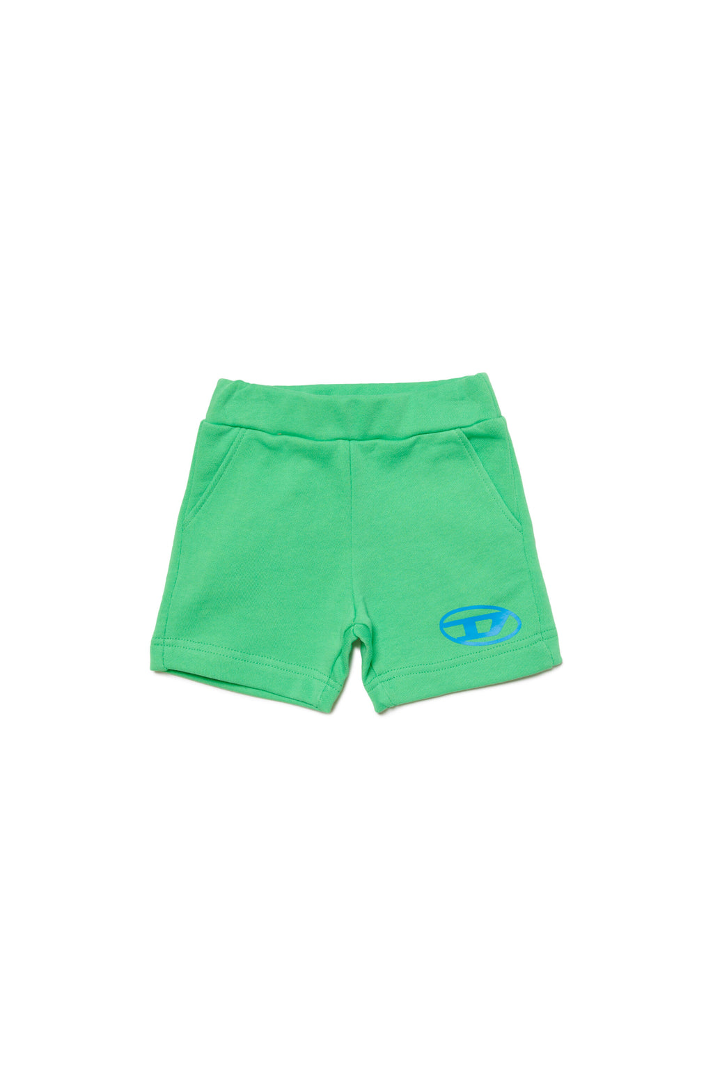 Shorts in felpa con logo Oval D