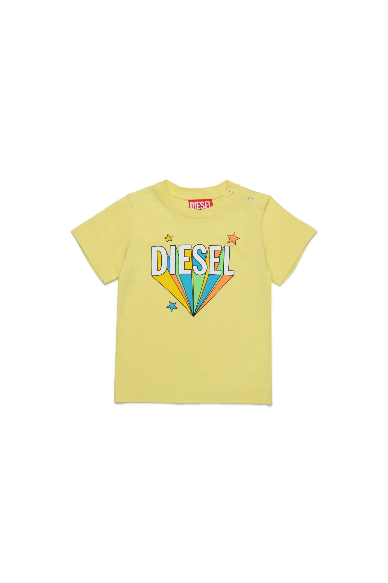 T-shirt con stampa Diesel Prisma 