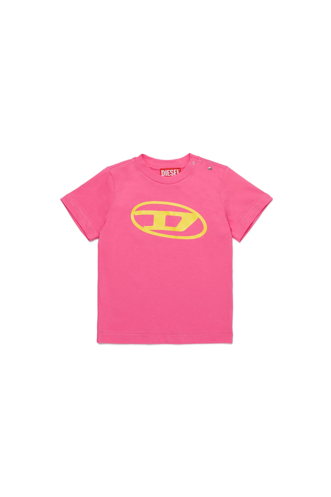 T-shirt con logo Oval D 