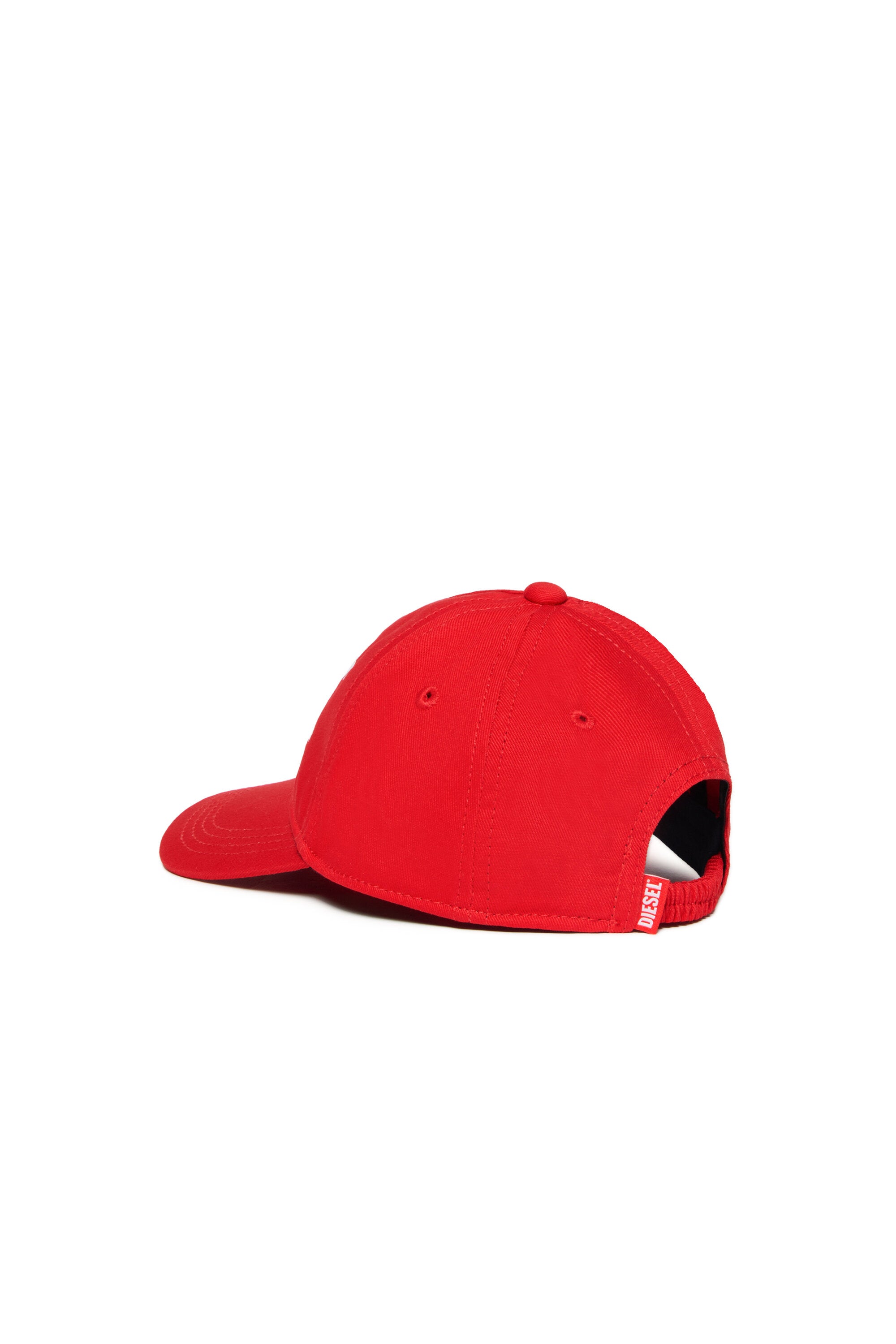Gabardine branded baseball cap