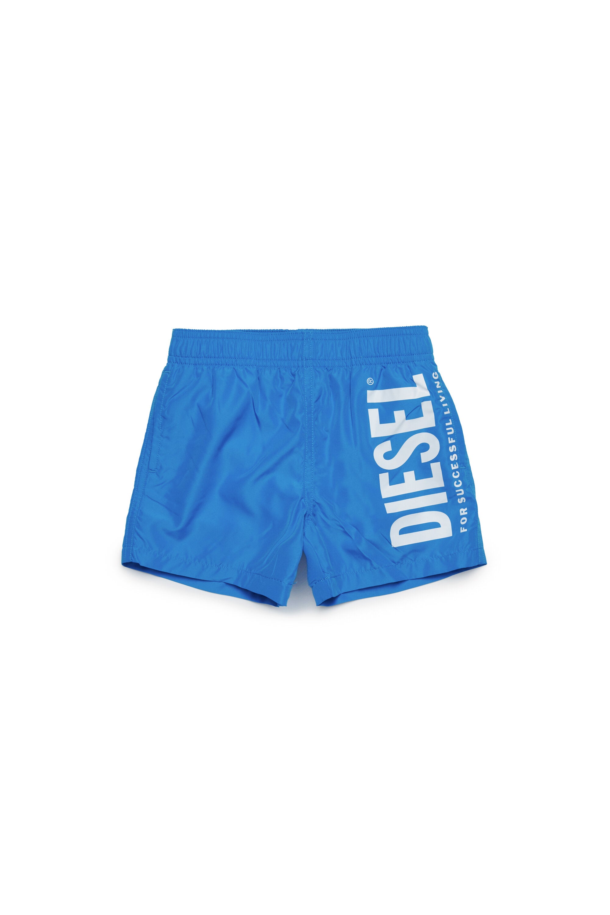 Branded boxer swimsuit