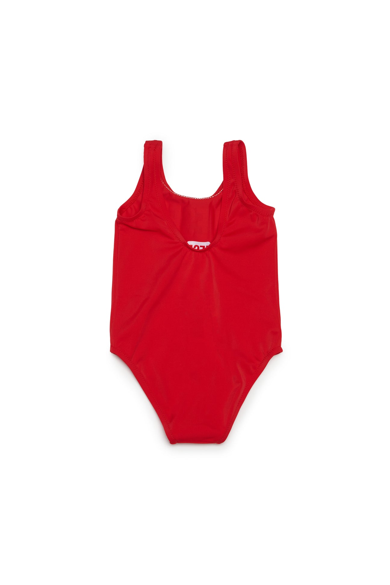 One-piece swimsuit branded with logo One-piece swimsuit branded with logo