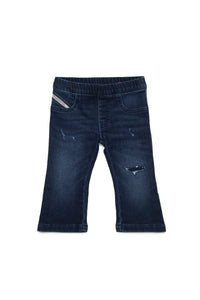 Pantalón JoggJeans® rasgado tonos oscuros