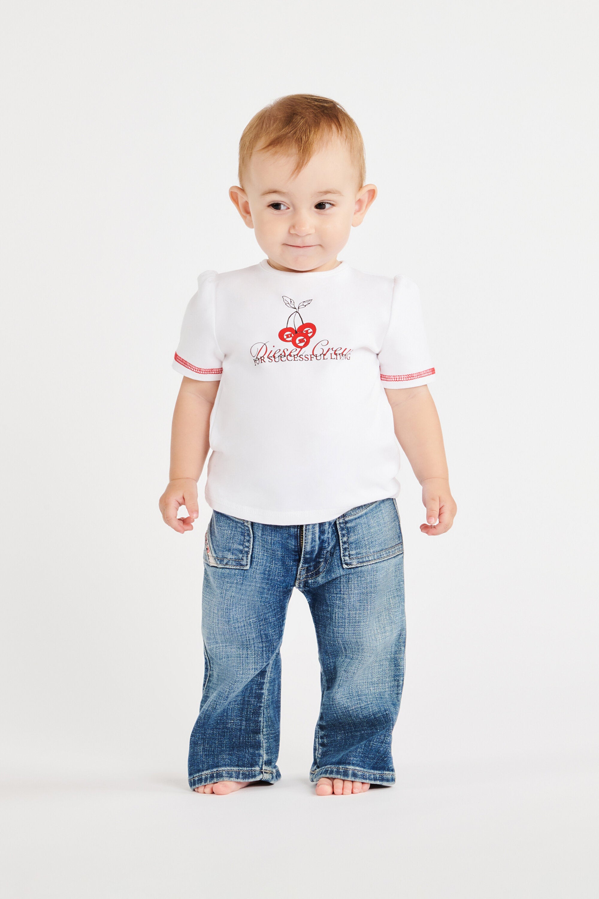 Jeans bootcut fit lavaggio blu medio - D-Heki