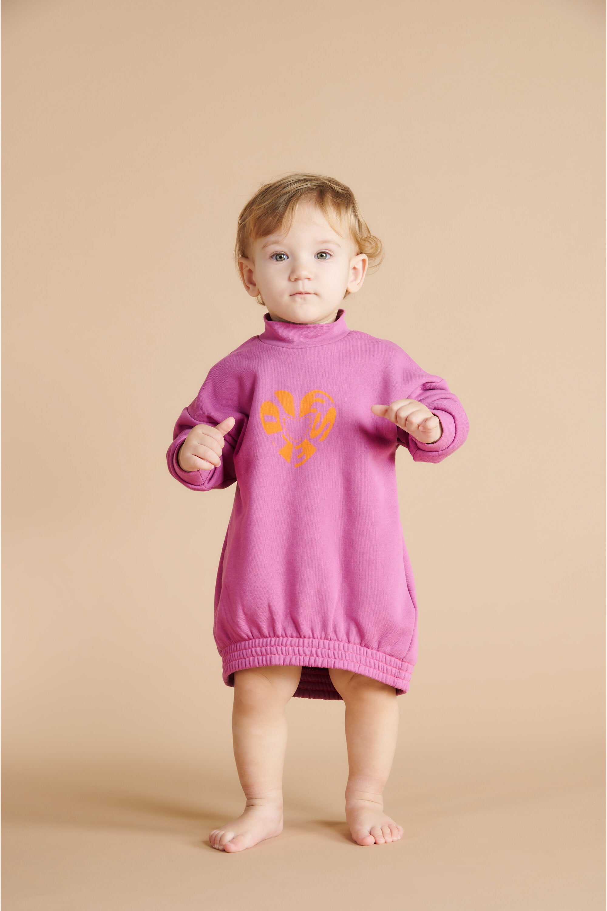 Abito egg shape con grafica Diesel Heart