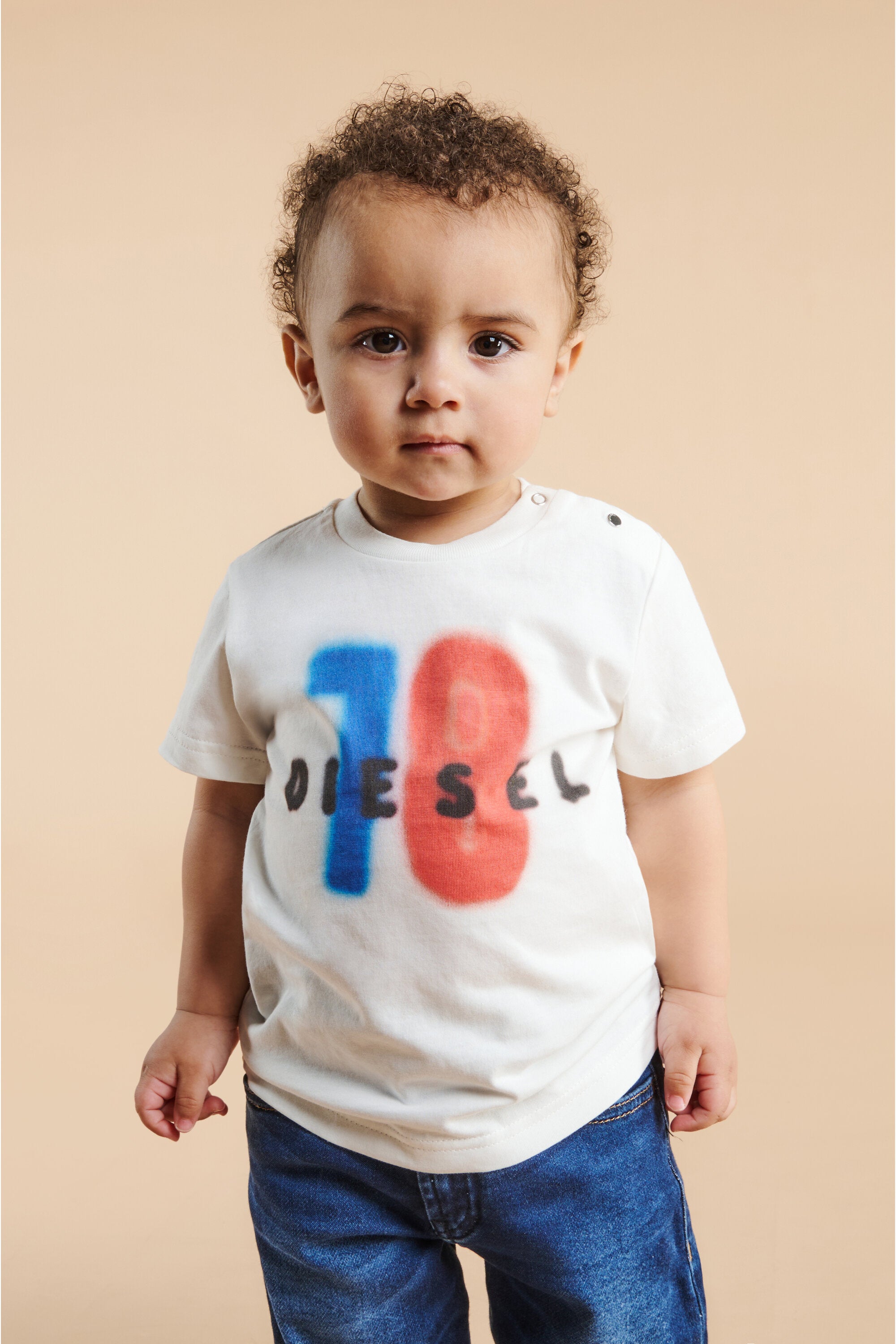 Diesel 78 faded graphic jersey T-shirt