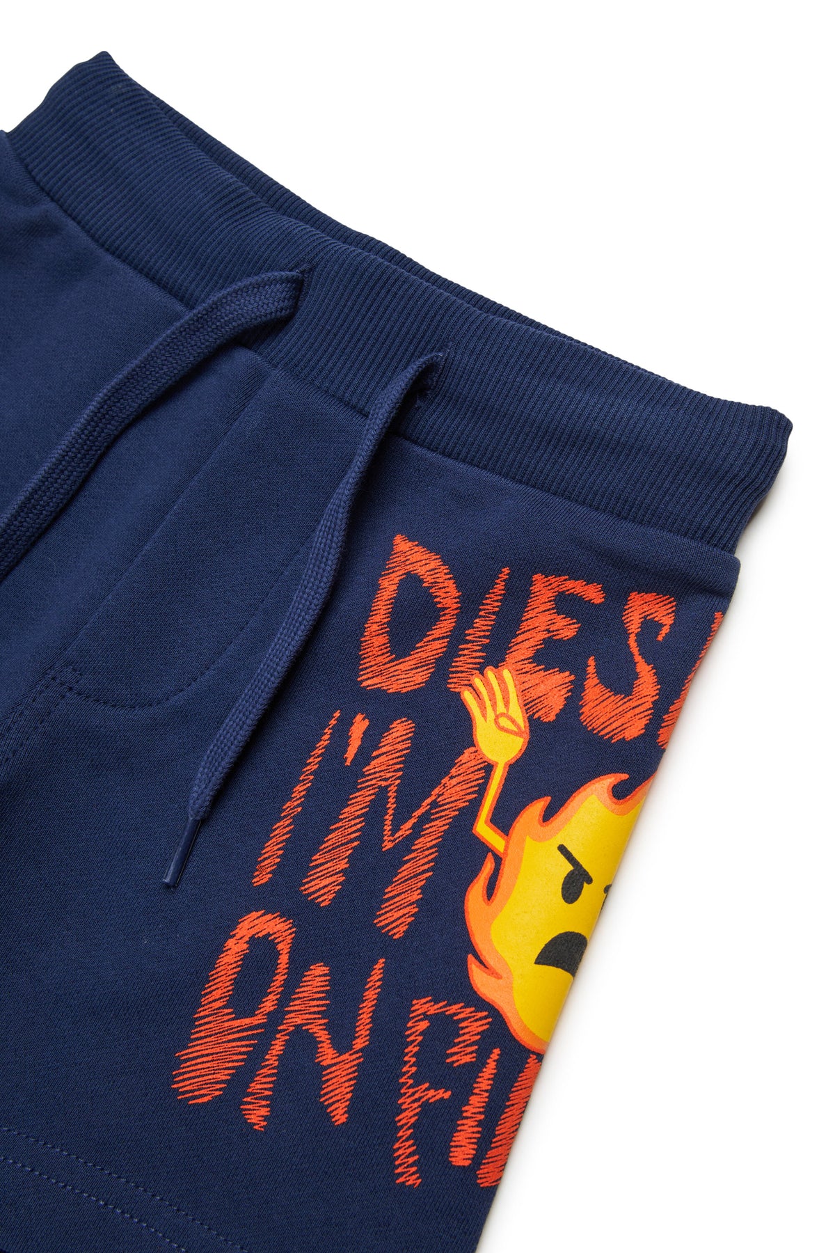 Short en molleton avec logo