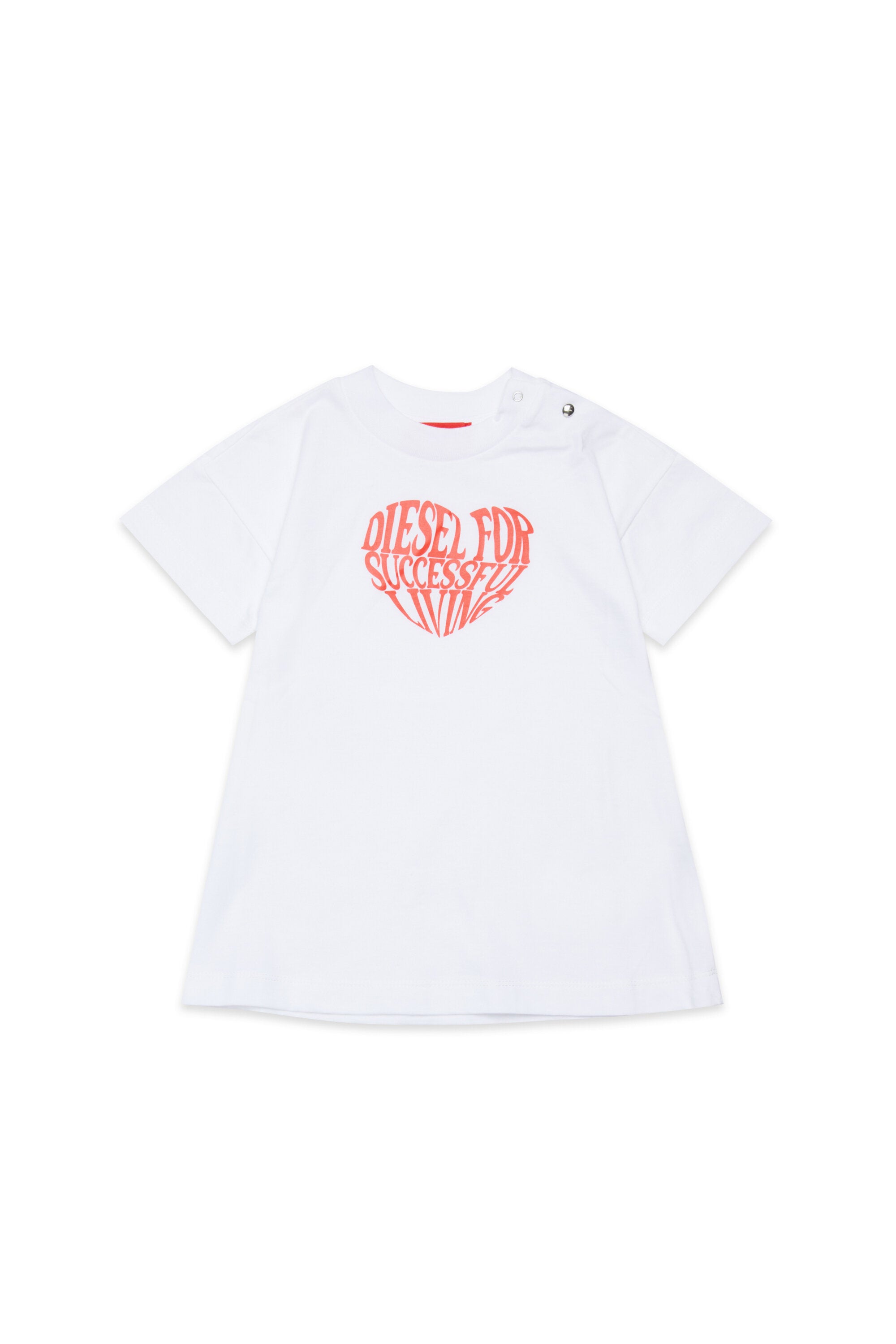 T-Shirt-Kleid mit Logo