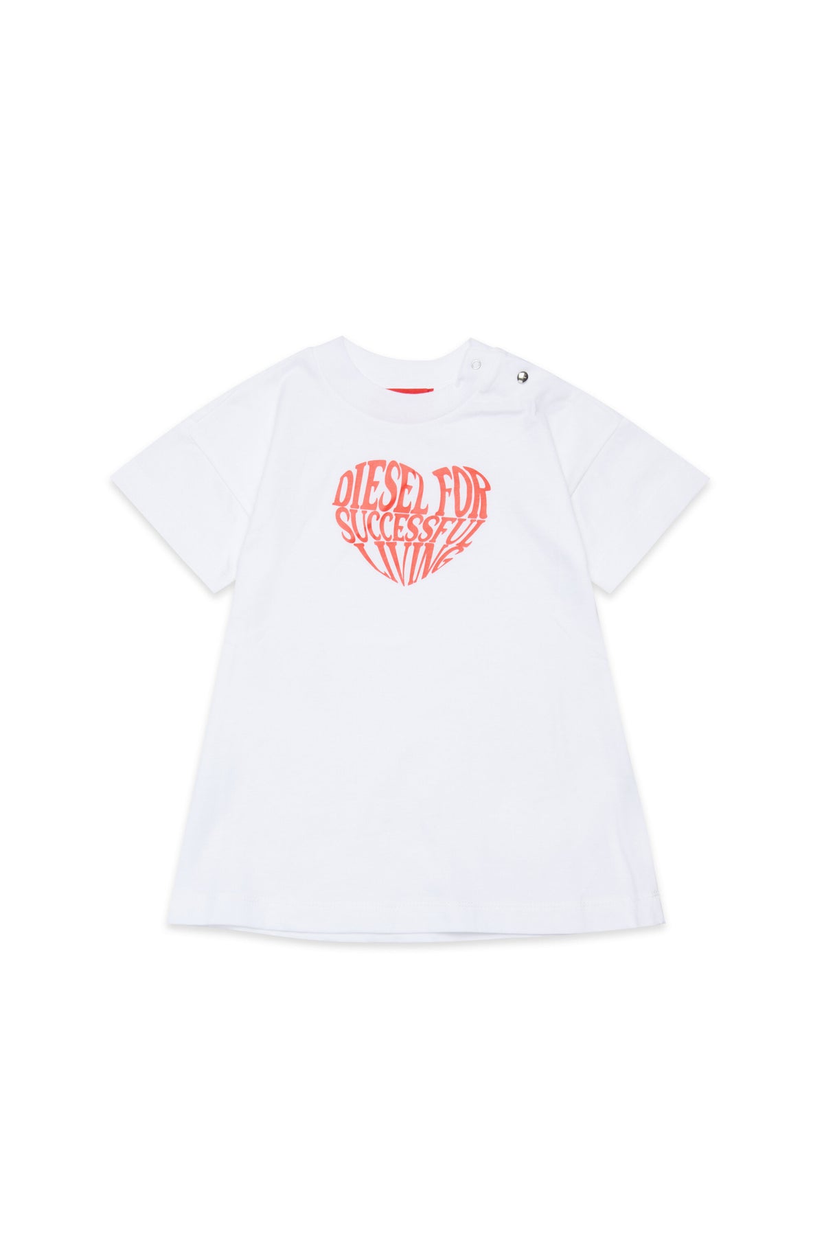 T-Shirt-Kleid mit Logo