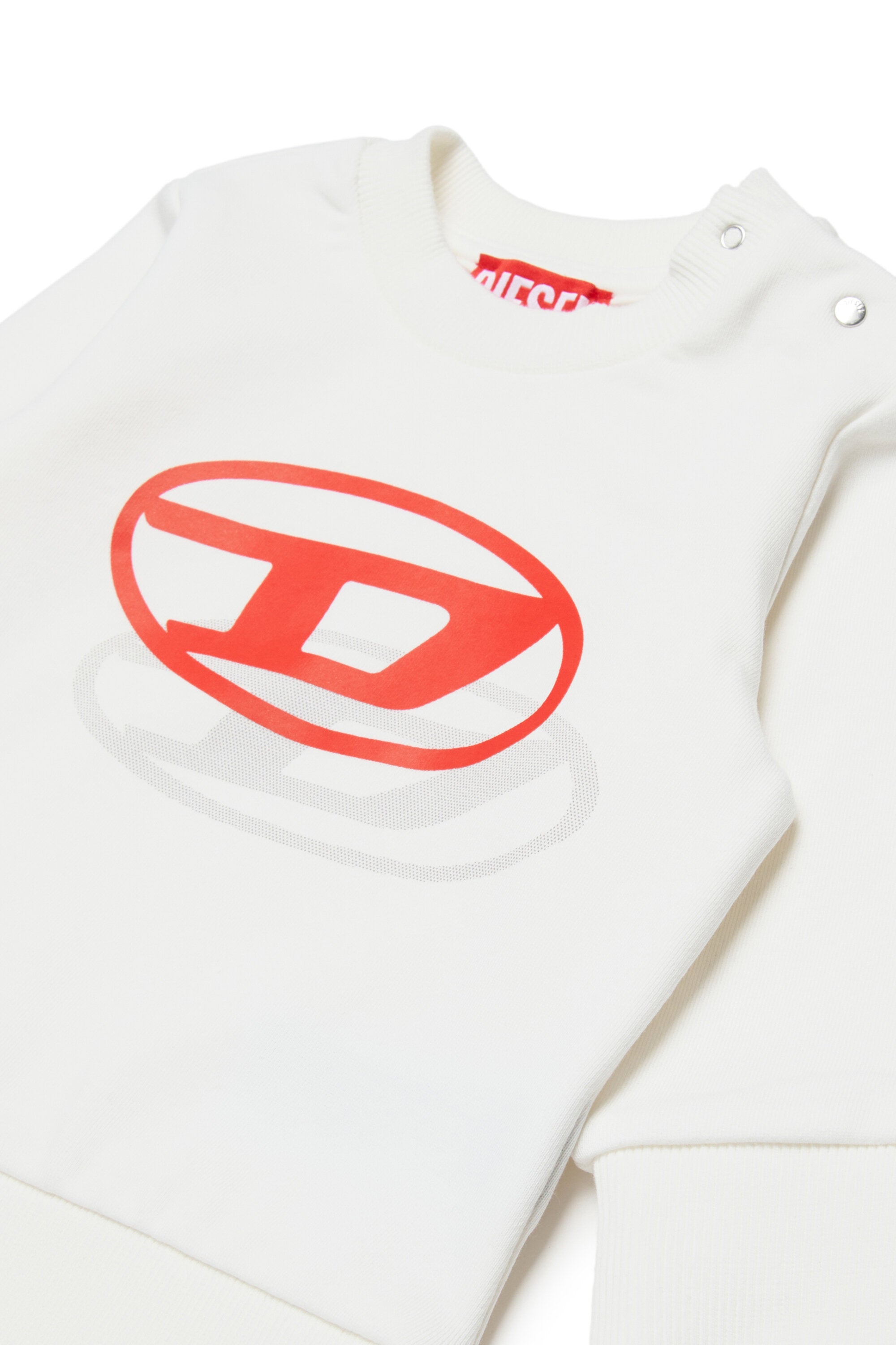 Sweat-shirt à col rond avec logo