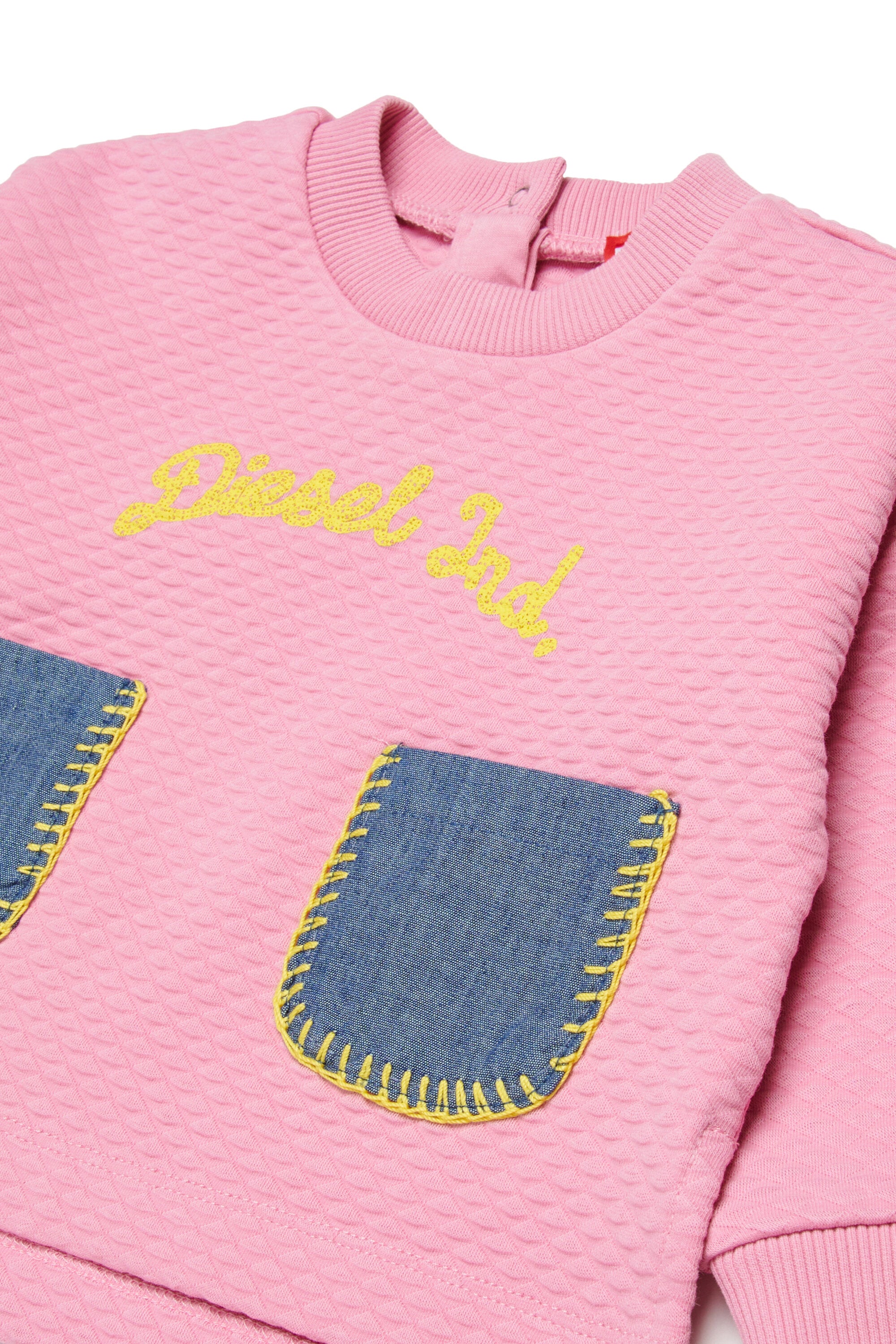 Felpa girocollo con logo