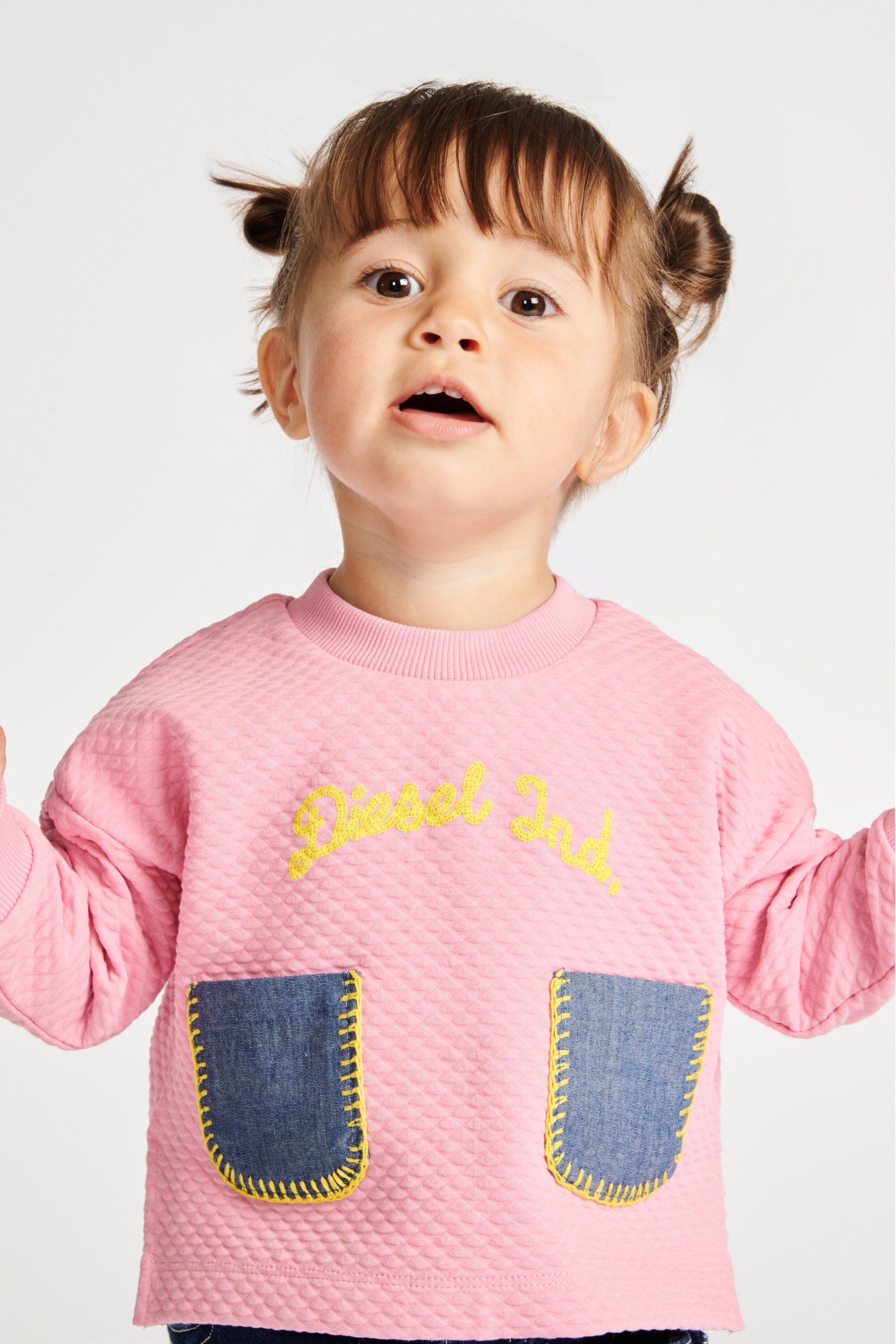 Felpa girocollo con logo