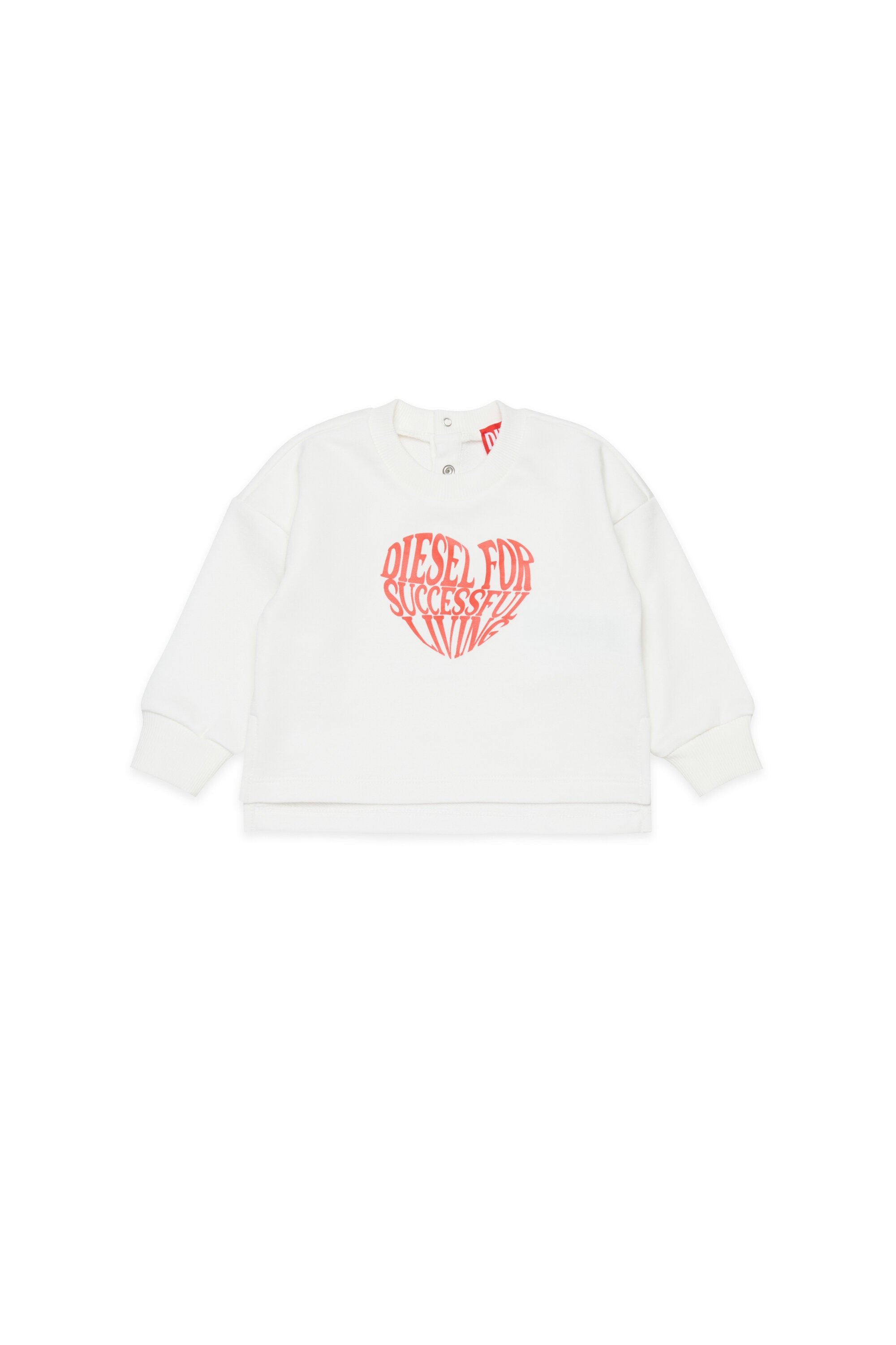 Sweatshirt à col rond avec logo