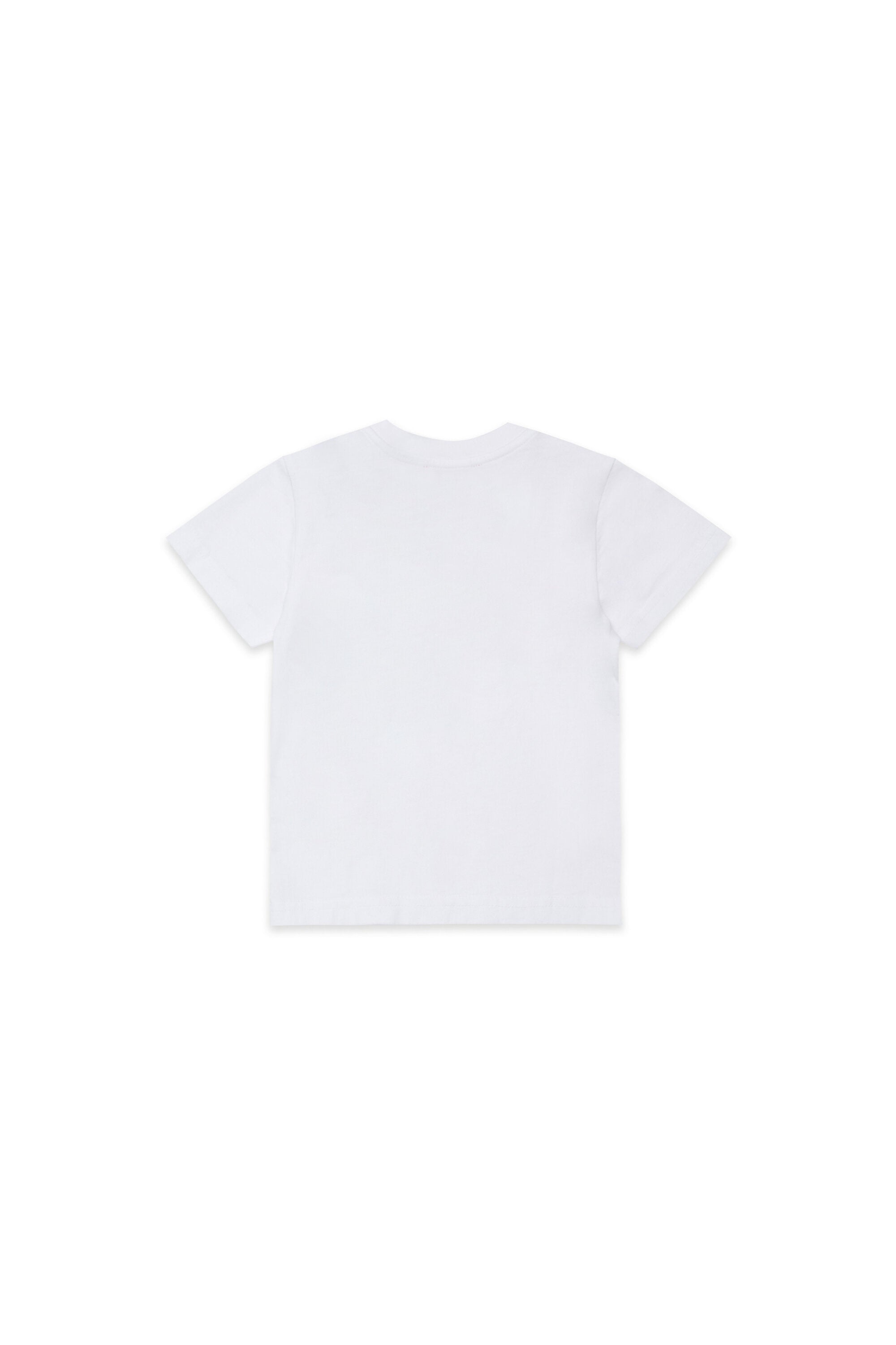 T-Shirt mit bunten Patches