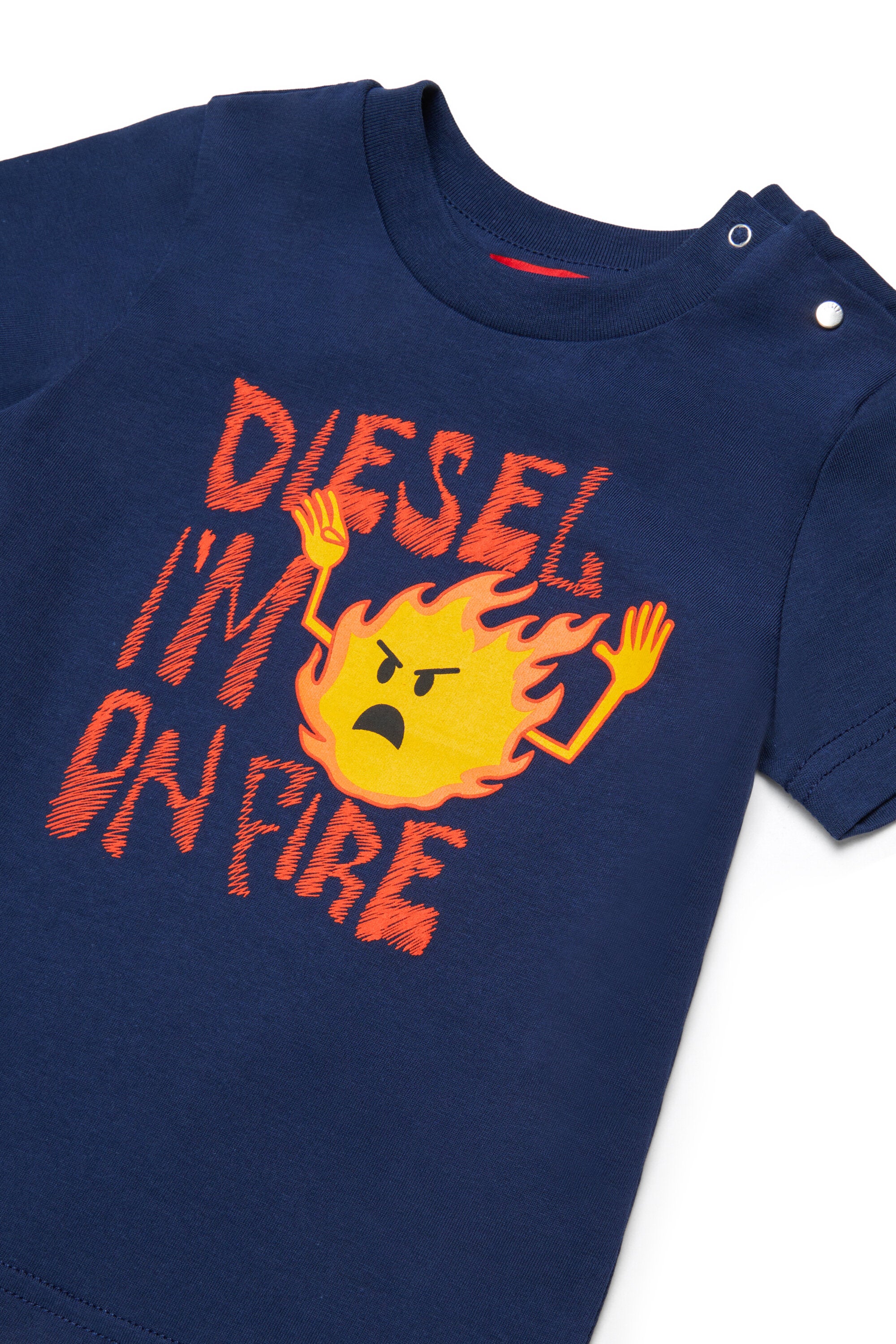 T-shirt avec logo imprimé sur le devant