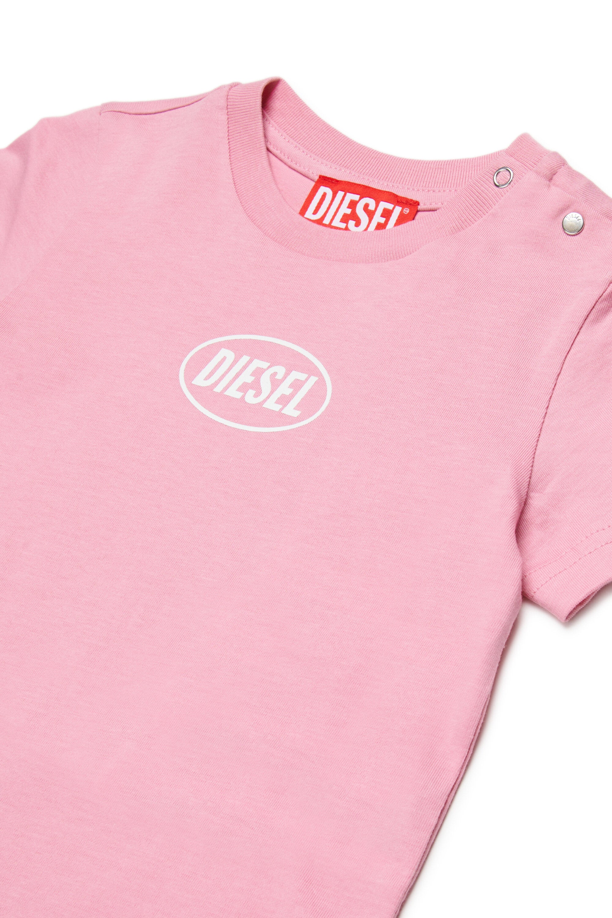 T-shirt con logo Diesel ovale