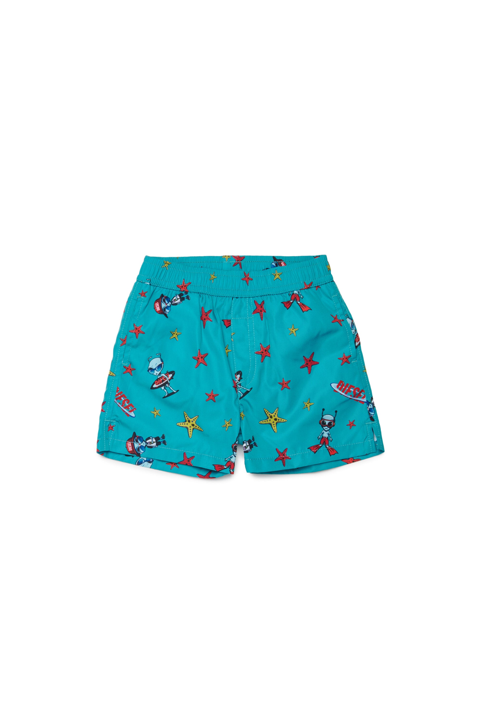 Boxershorts mit abstraktem Print