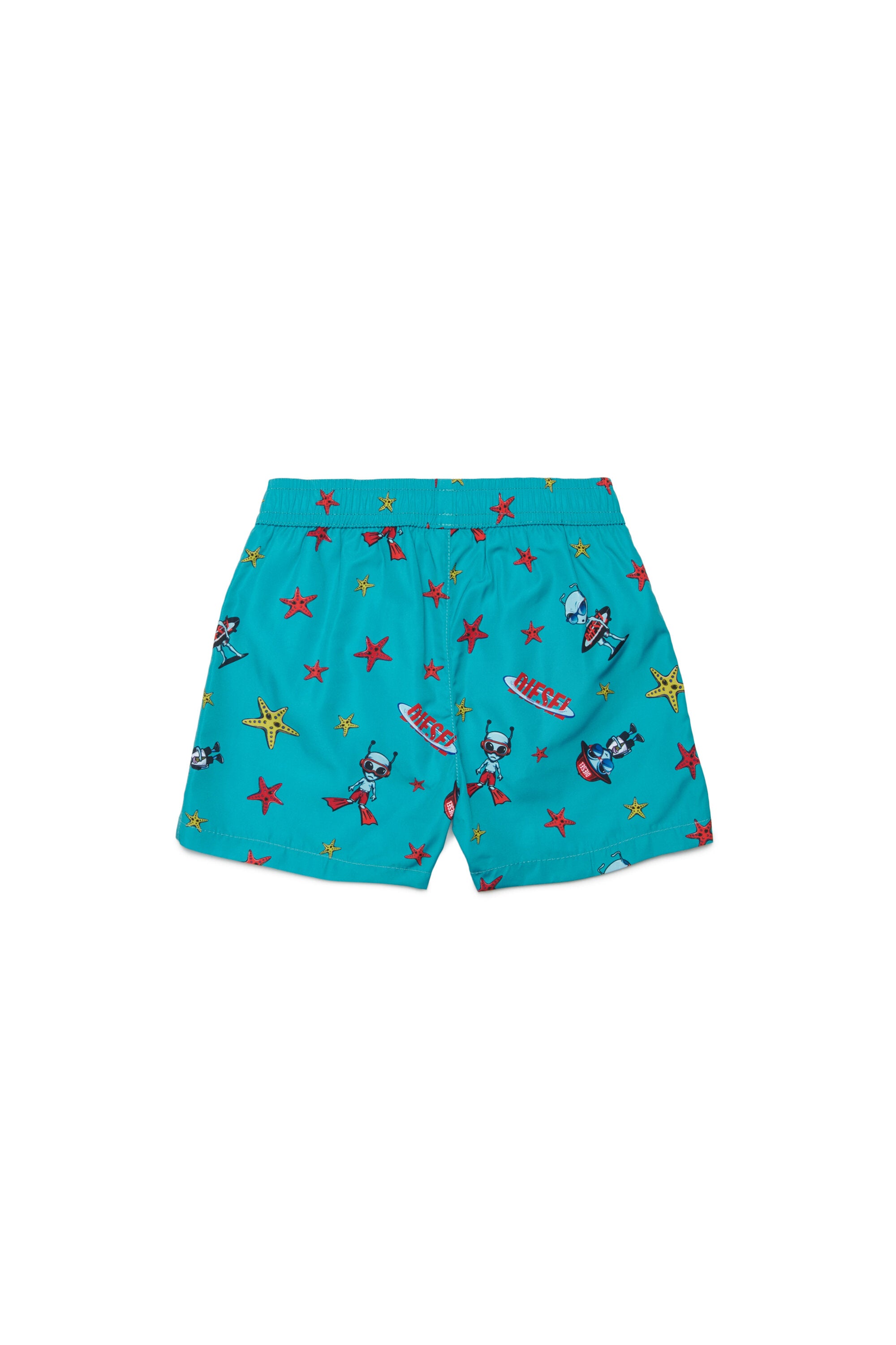 Boxershorts mit abstraktem Print