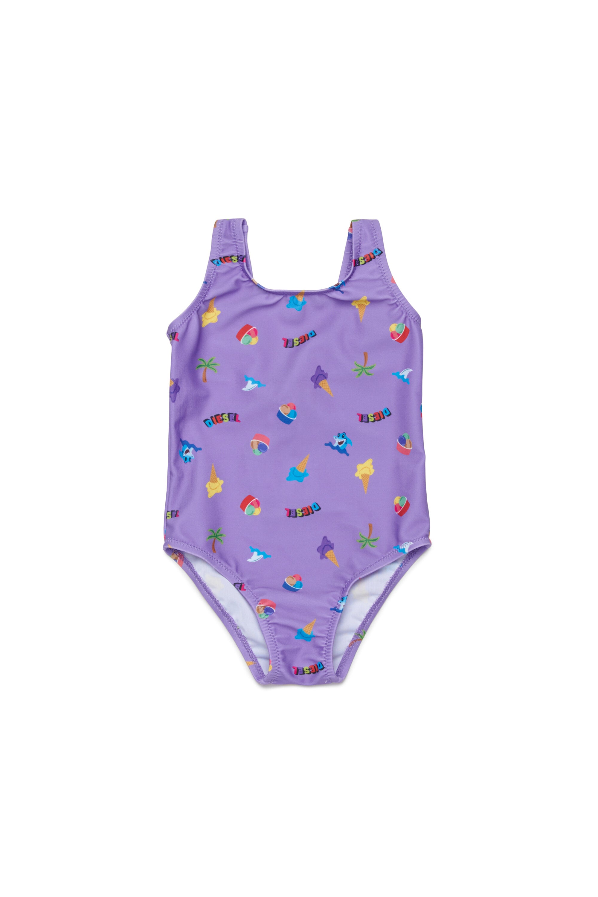 Costume intero con stampe allover