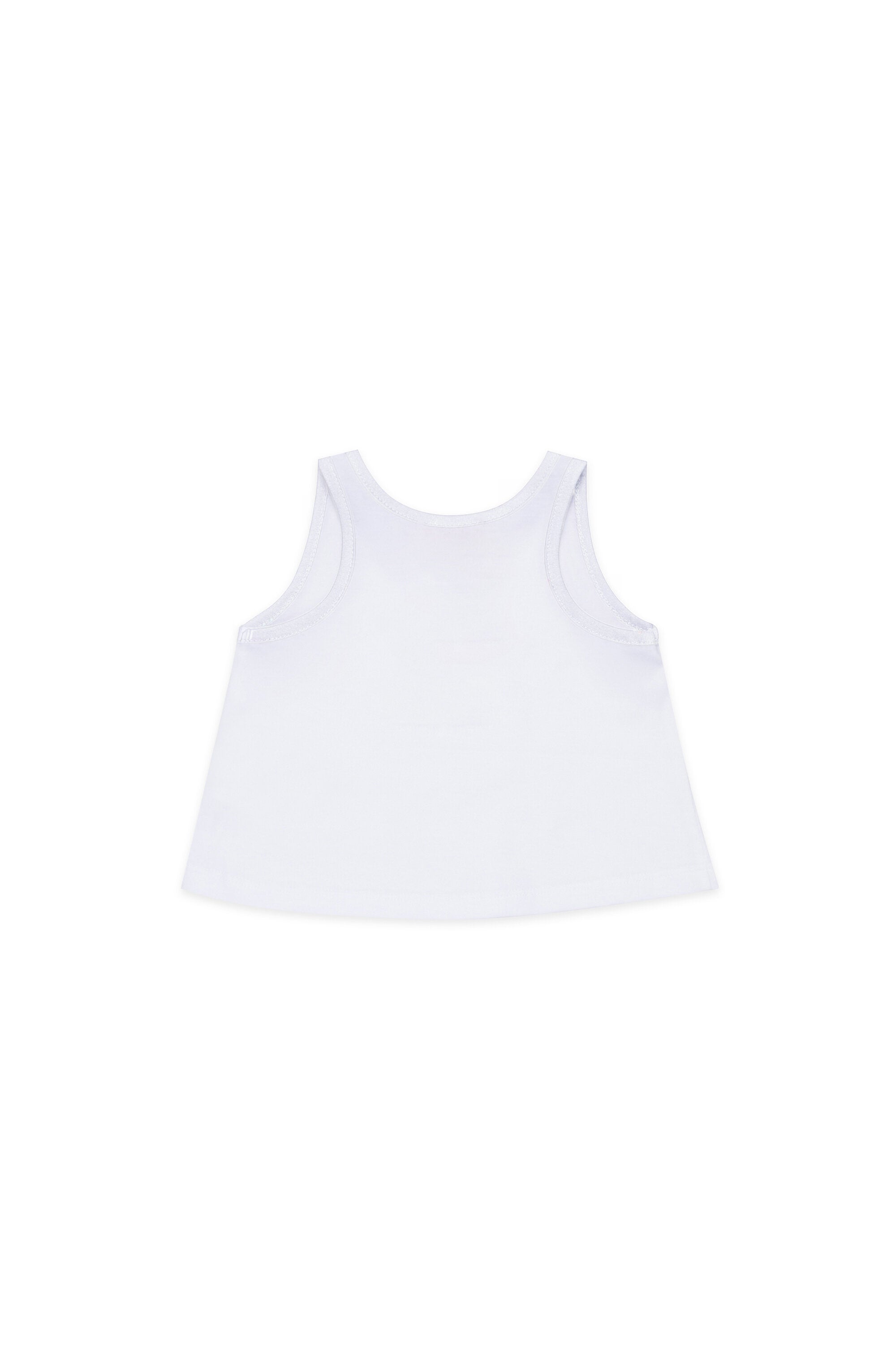 Ärmelloses T-Shirt mit Logo