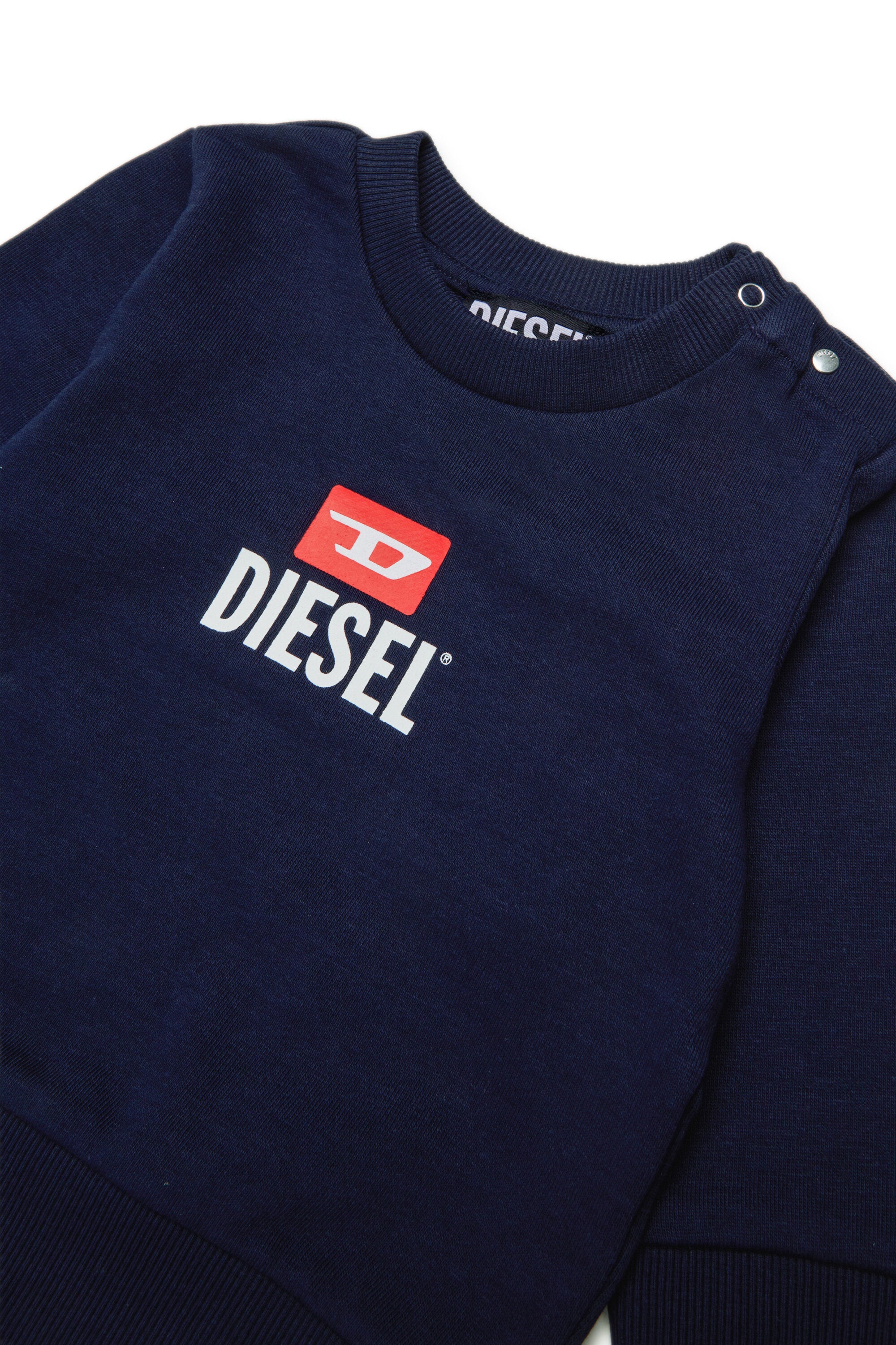 Sweatshirt mit Rundhalsausschnitt und Logo