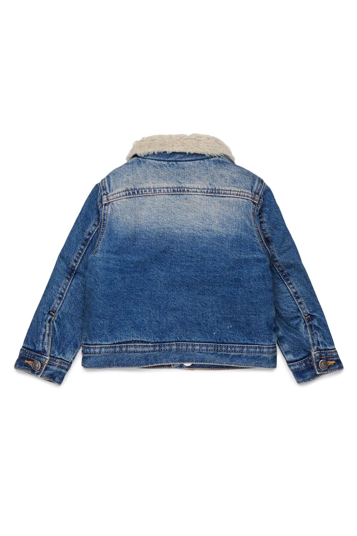 Veste en denim avec logo imprimé