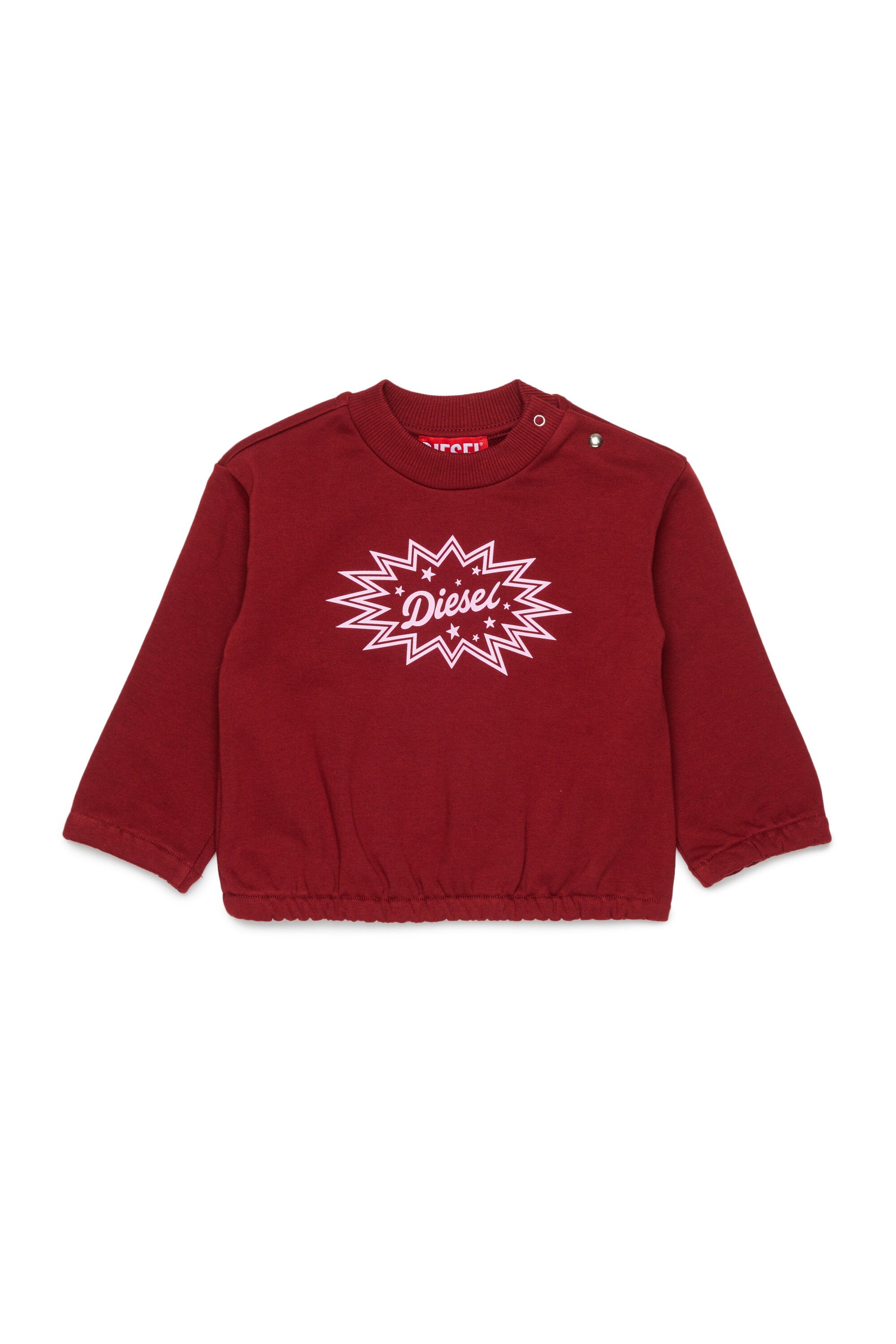 Sweatshirt mit Rundhalsausschnitt und Logo